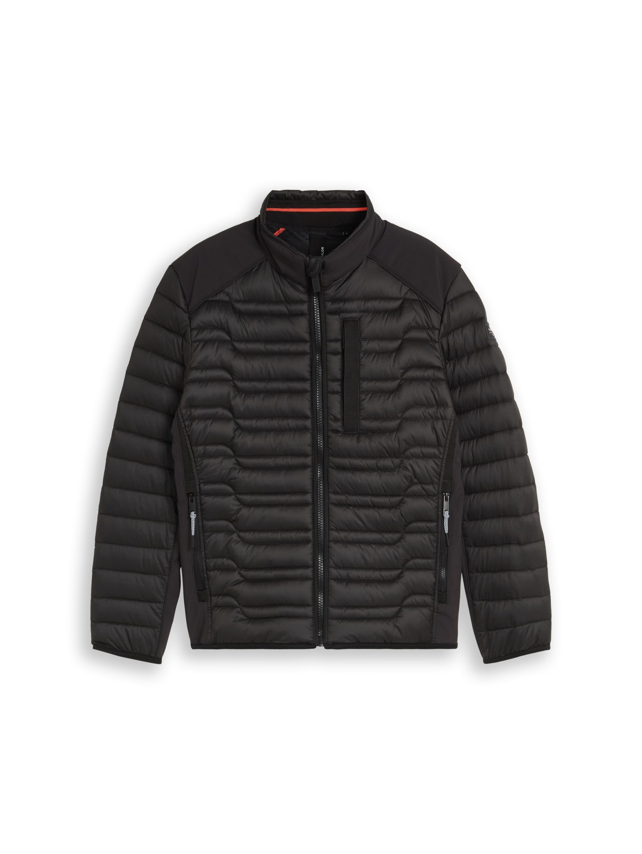 TOM TAILOR Steppjacke ohne Kapuze mit Stehkragen und Reißverschluss