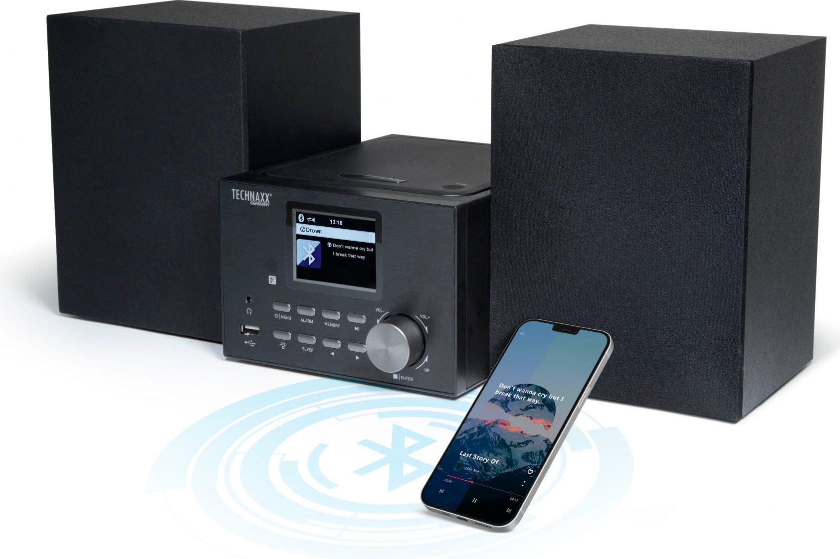 Technaxx Stereoanlage »TX-178 Internet-«, (Bluetooth-WLAN jetzt Digitalradio 20 bestellen bei OTTO (DAB W) +)-FM-Tuner-Internetradio
