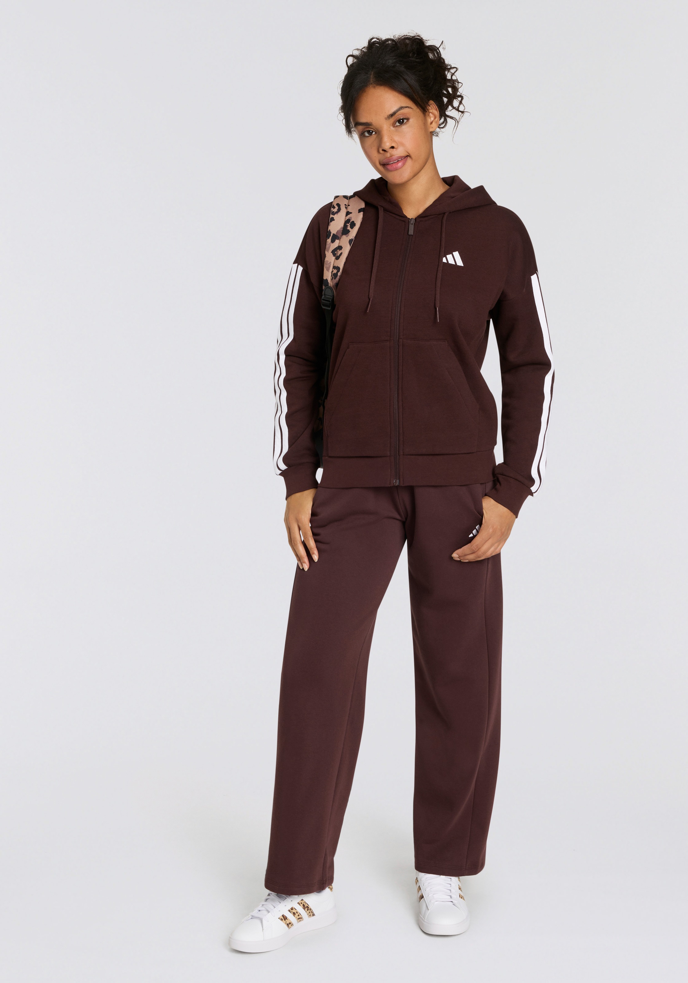 adidas Sportswear Kapuzensweatshirt »W 3S FL FZ HD«