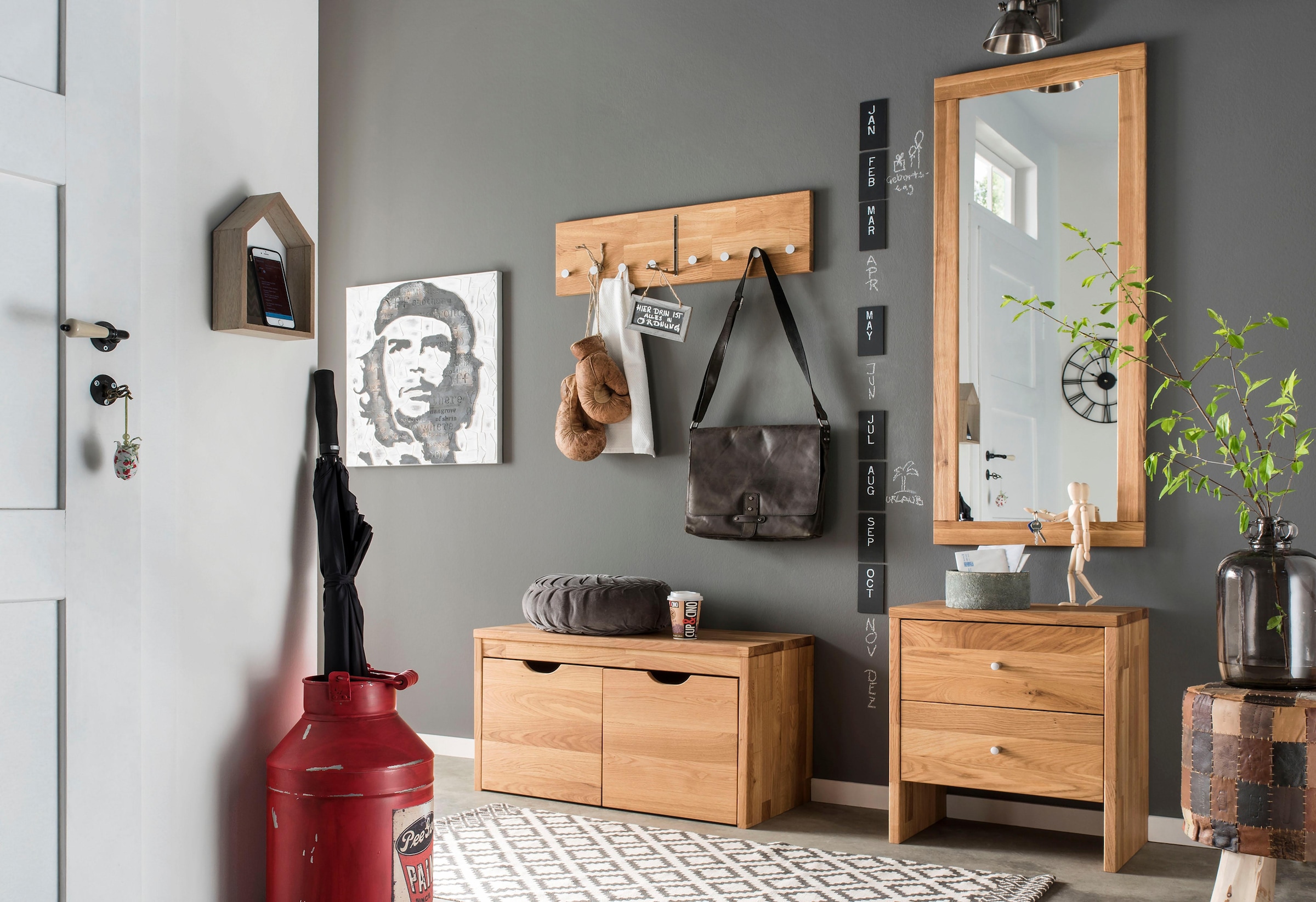 Home affaire Kommode »Dura«, aus FSC®-zertifiziertem Massivholz, Breite 50 cm