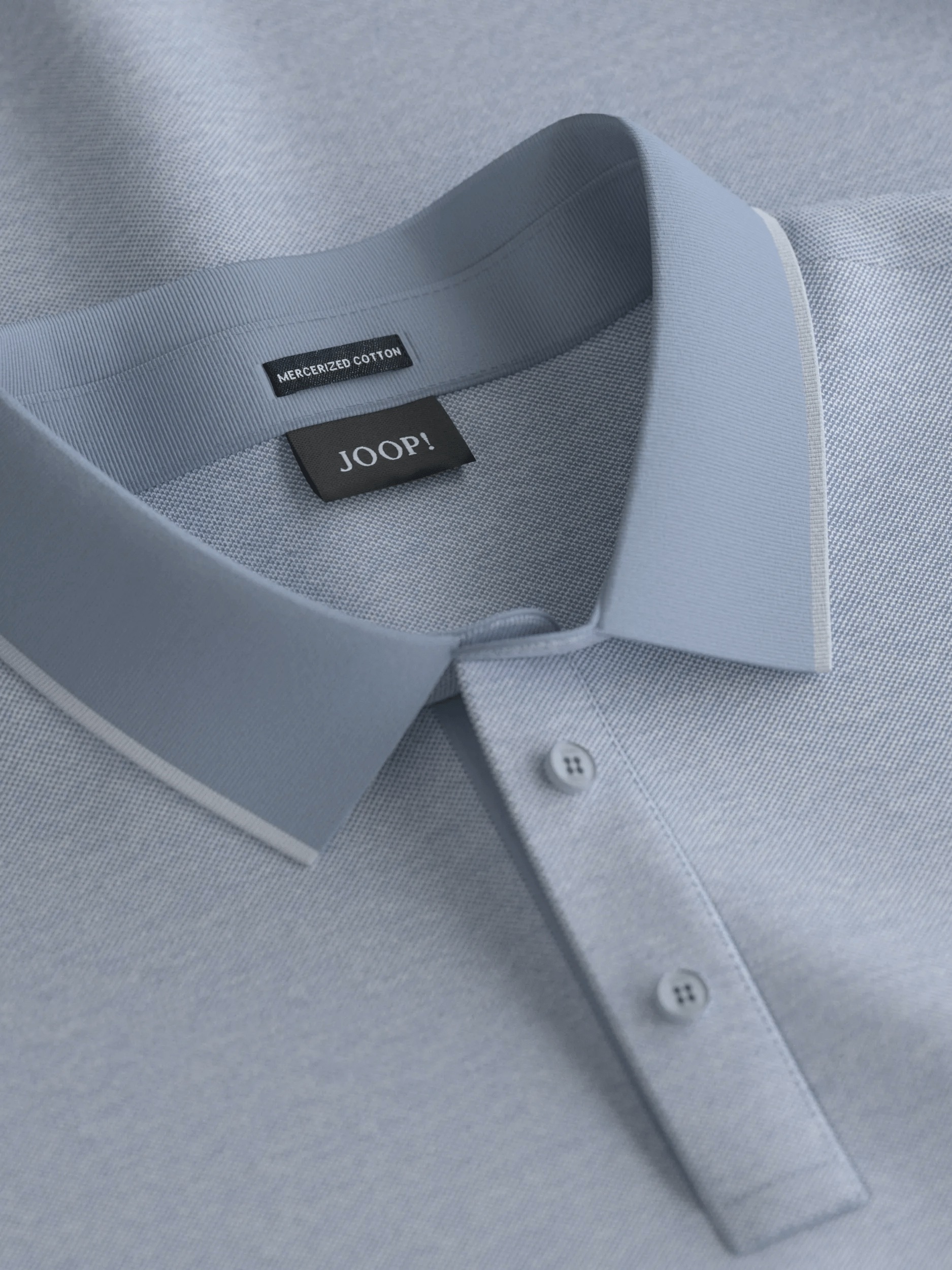 JOOP! Poloshirt »Percyco« kontrastive Elemente mit feinen Streifen