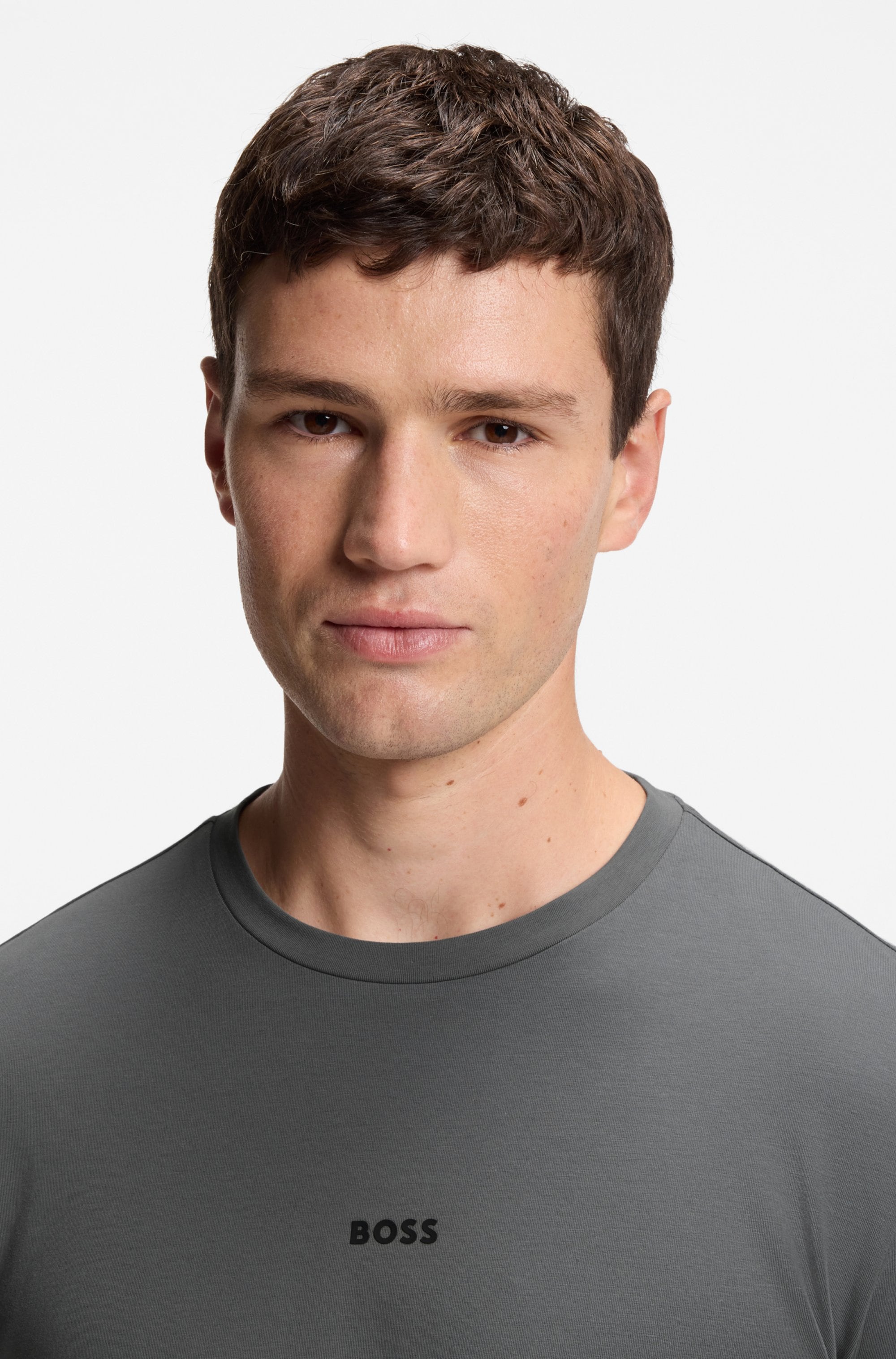 BOSS ORANGE Langarmshirt »TChark«, mit Logo-Schriftzug