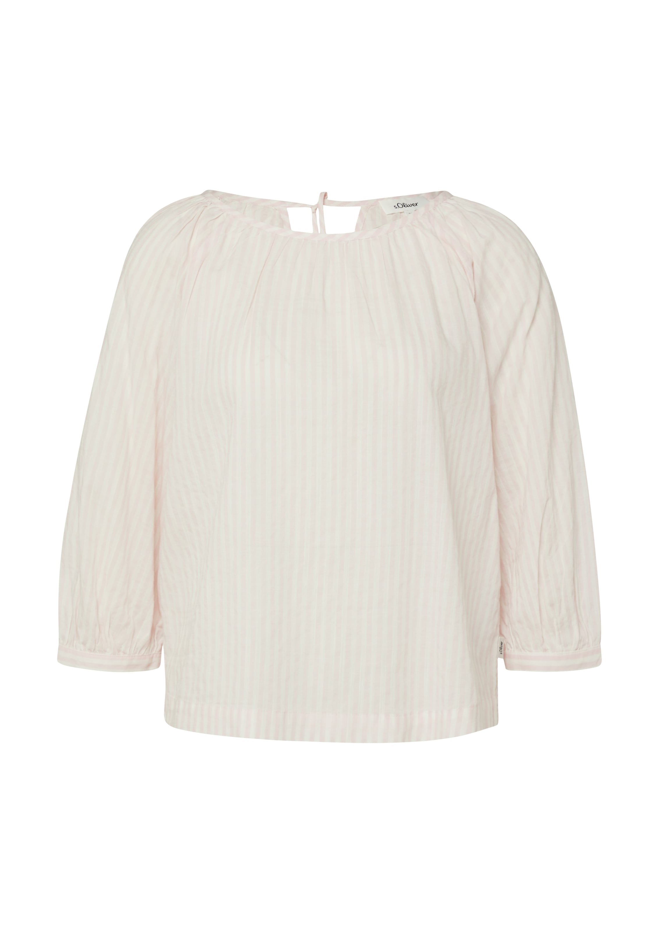 s.Oliver Klassische Bluse mit Streifen Muster