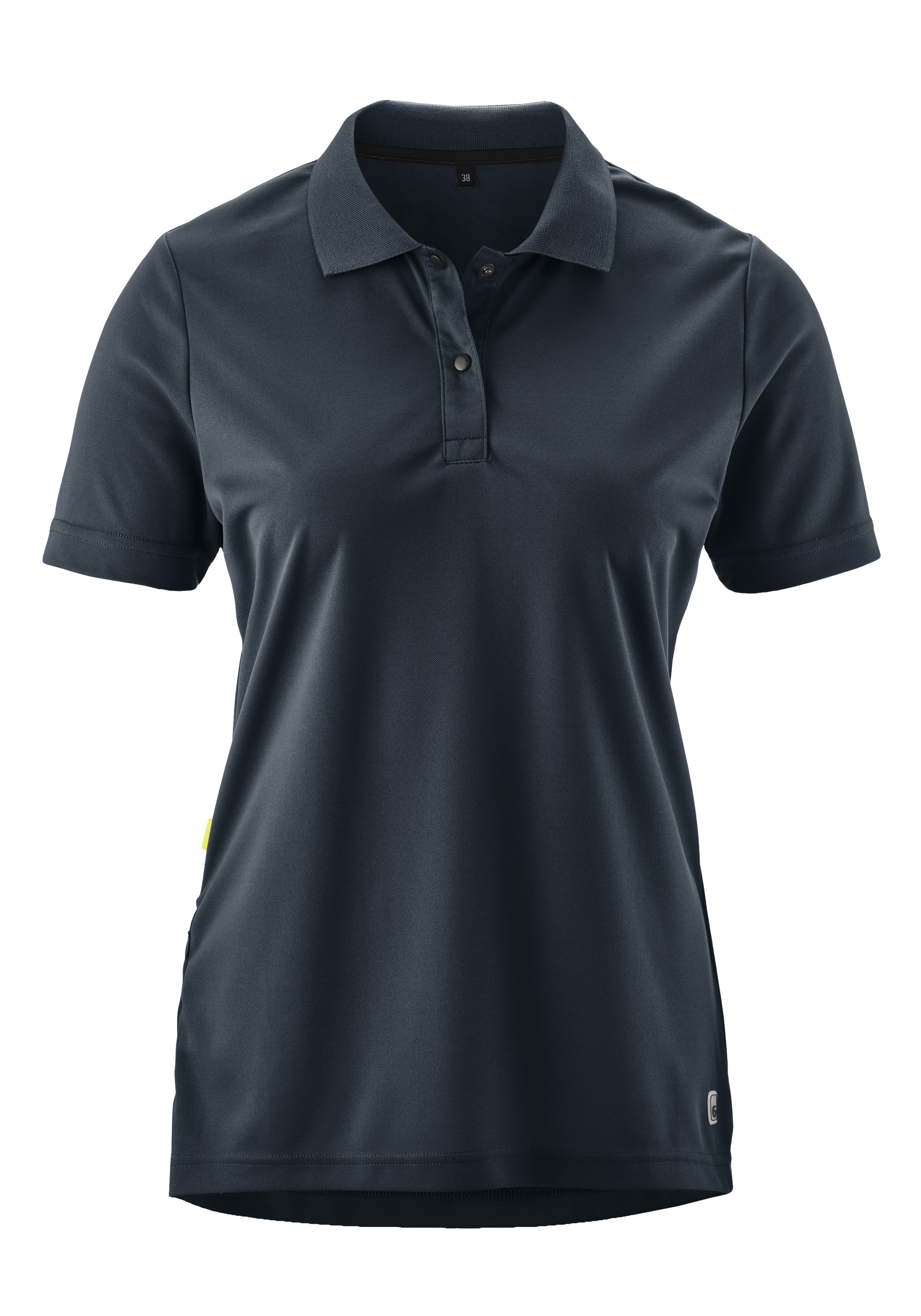 Gonso Radtrikot »Essential Poloshirt W« Damen Radshirt, Polo-Shirt mit Spitzkragen, mit Rückentasche