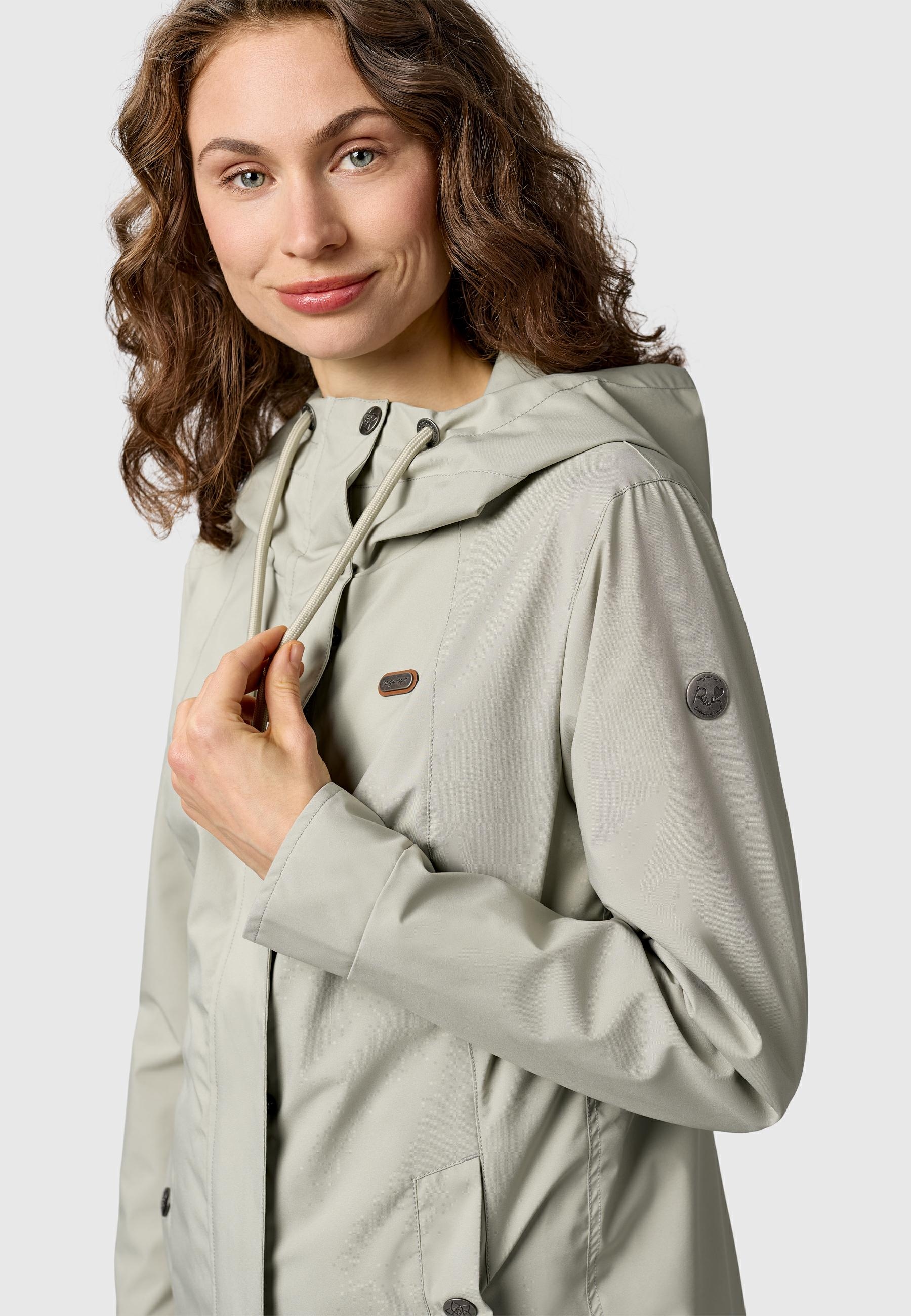 Ragwear Outdoorjacke »Outdoorjacke Alvena Summer YOUMODO« mit Kapuze Wasserdichte und atmungsaktive Übergangsjacke