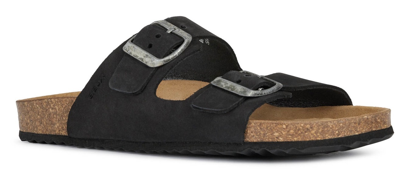 Geox Pantolette »D BRIONA«, mit verstellbaren Schnallen