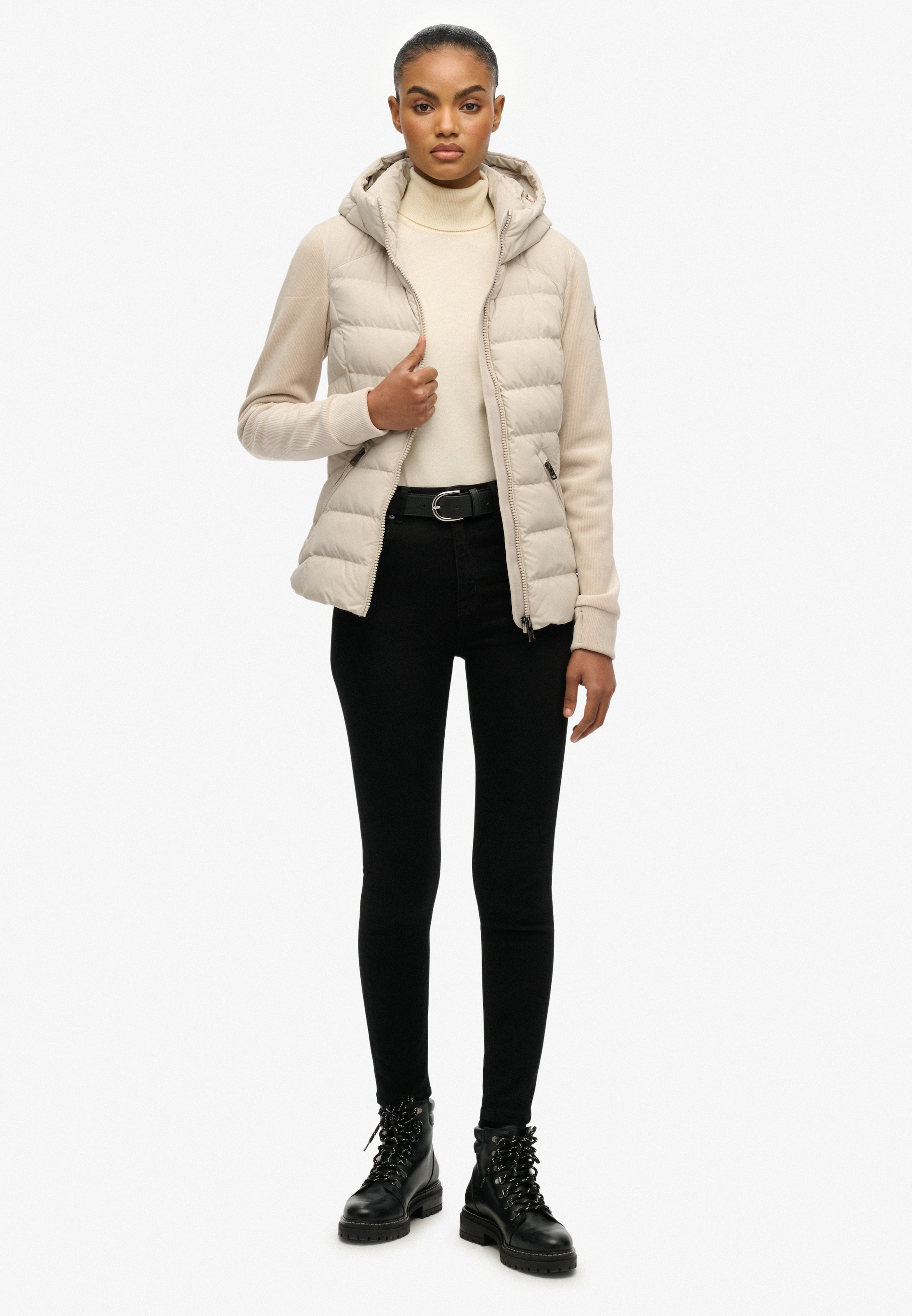 Superdry Steppjacke »HOODED FUJI STORM JACKET«, mit Kapuze