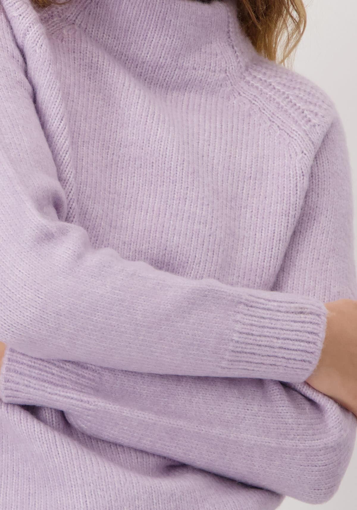 Monari Strickpullover, aus Flauschgarn