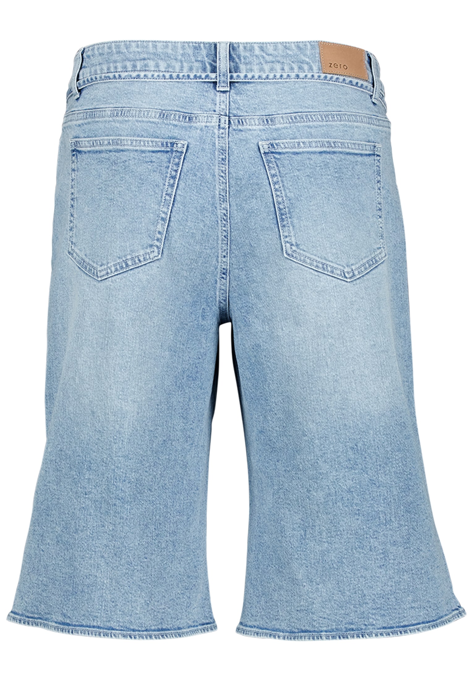 Zero Shorts »Jeansshorts mit Bindegürtel«