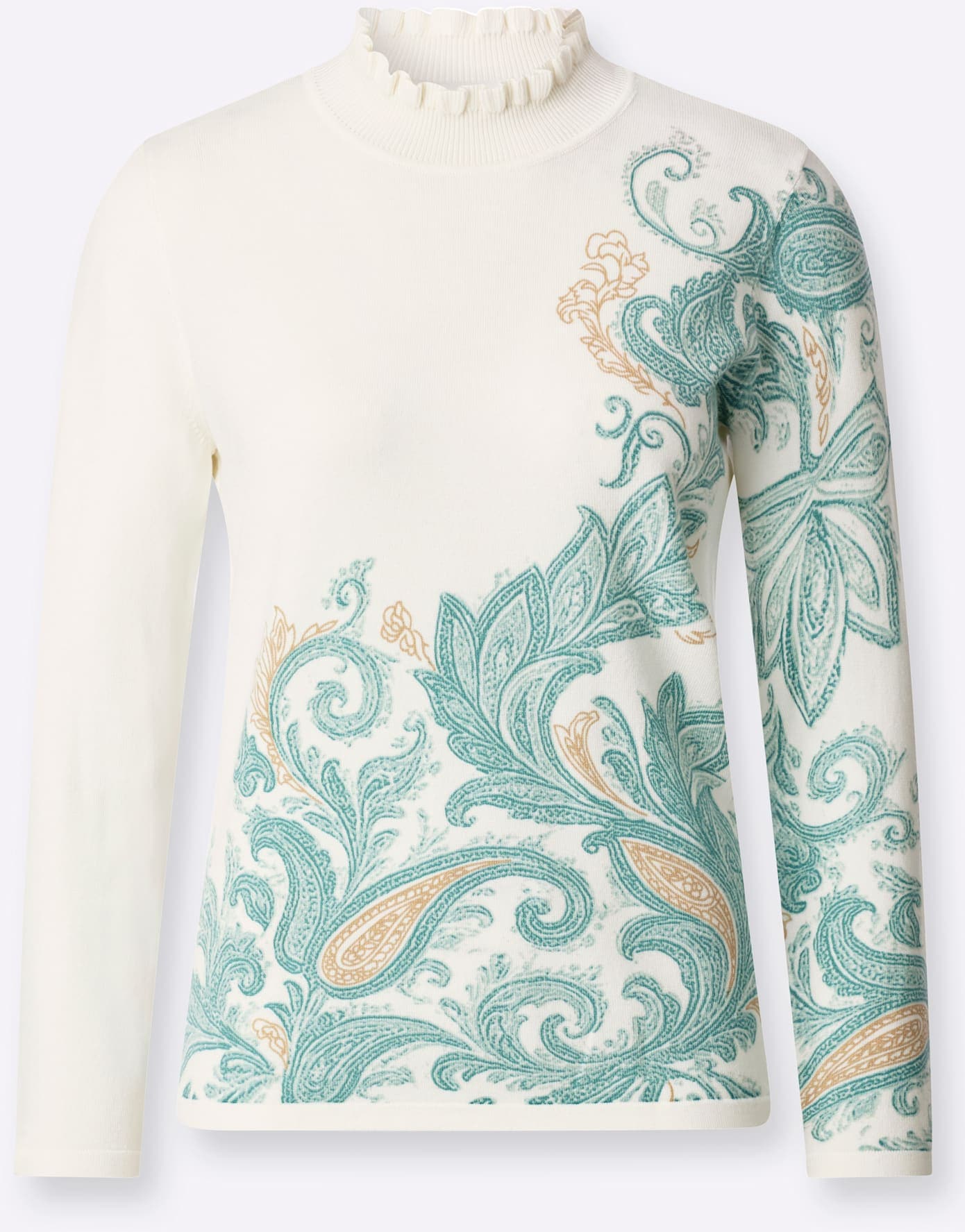 creation L Strickpullover »Druck-Pullover«