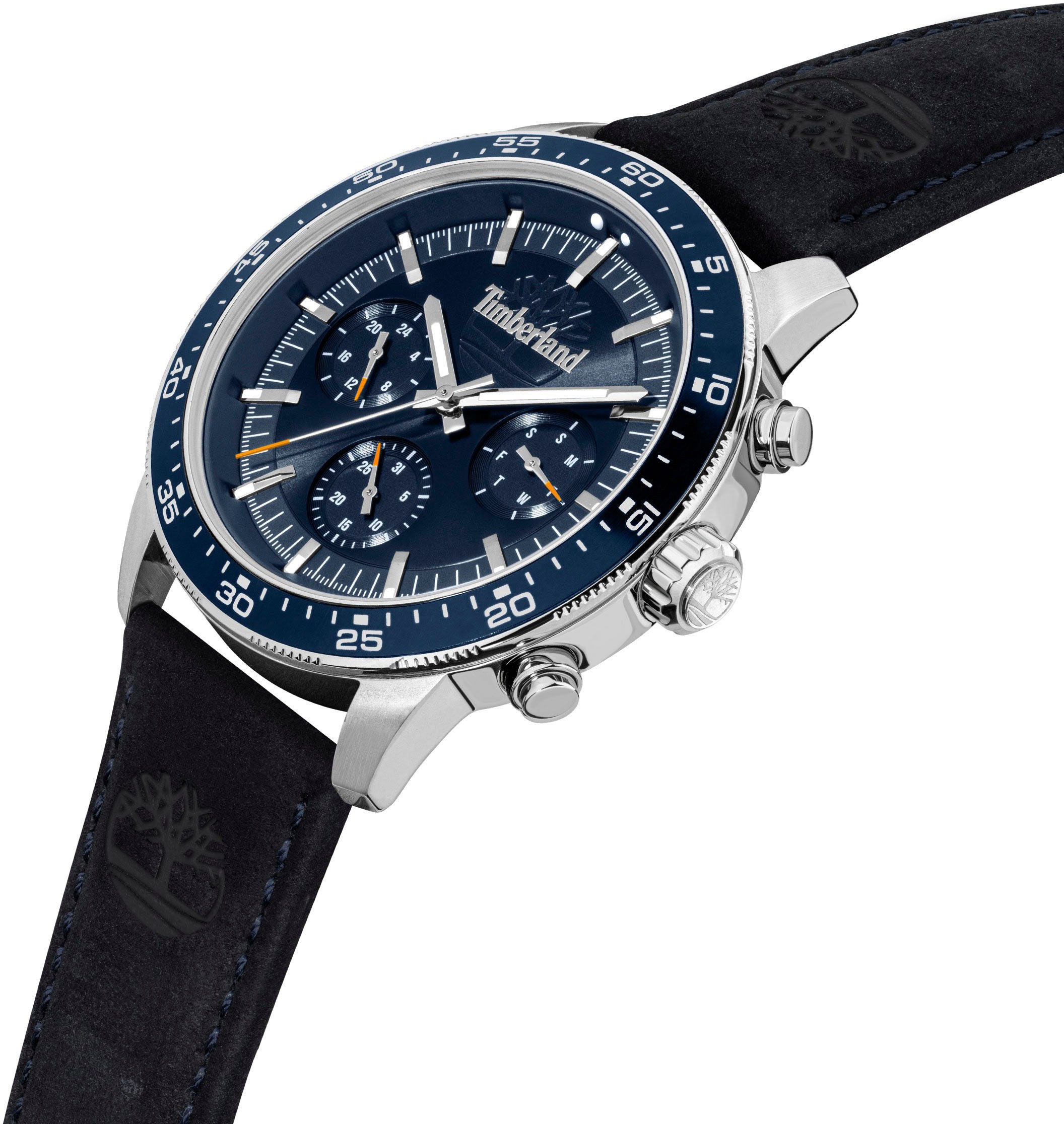 Timberland Multifunktionsuhr »PARKMAN«, Armbanduhr, Quarzuhr, Herrenuhr, Datum