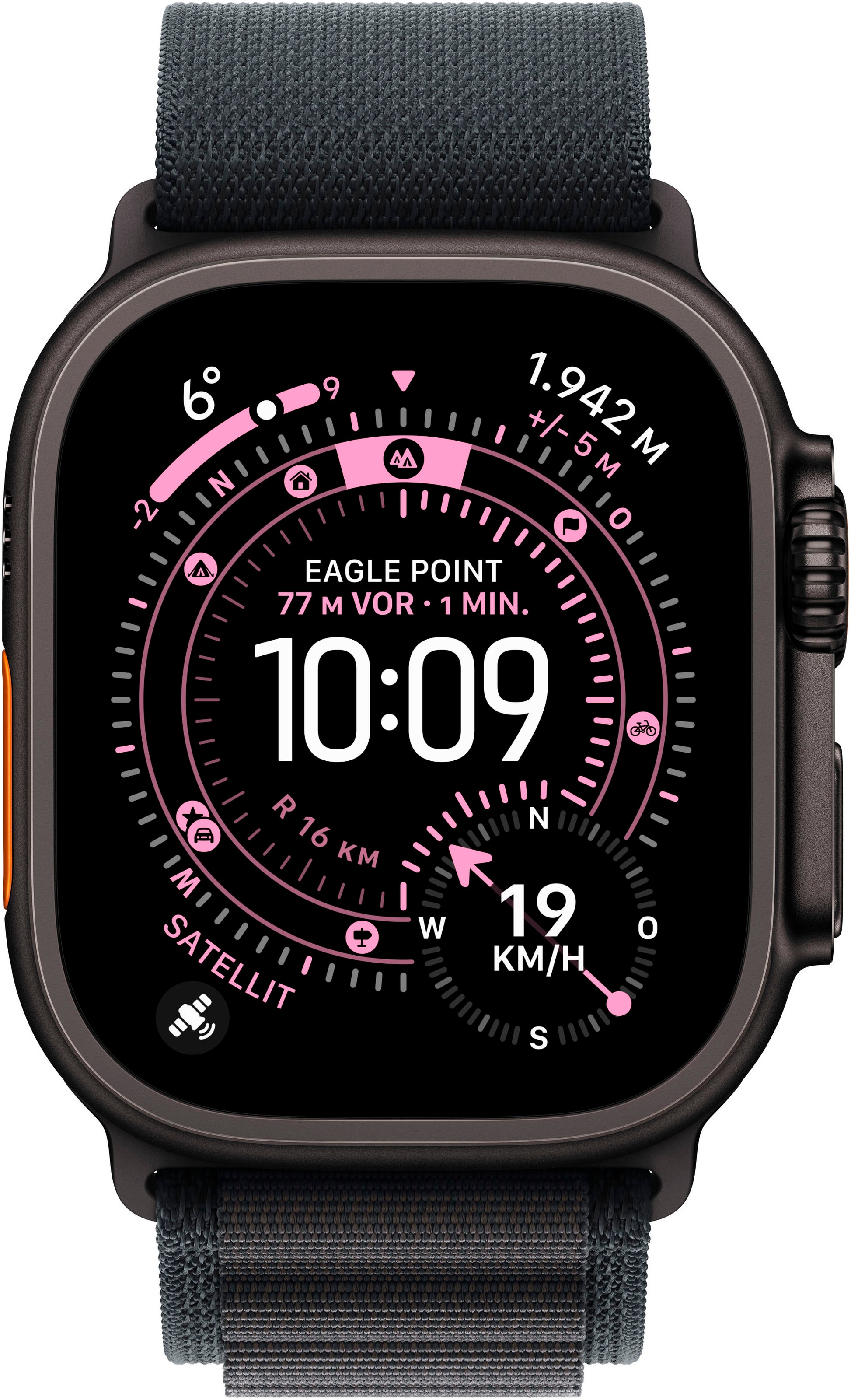 Apple Smartwatch »Watch Ultra 3 GPS + Cellular 49mm«(49) Watch OS