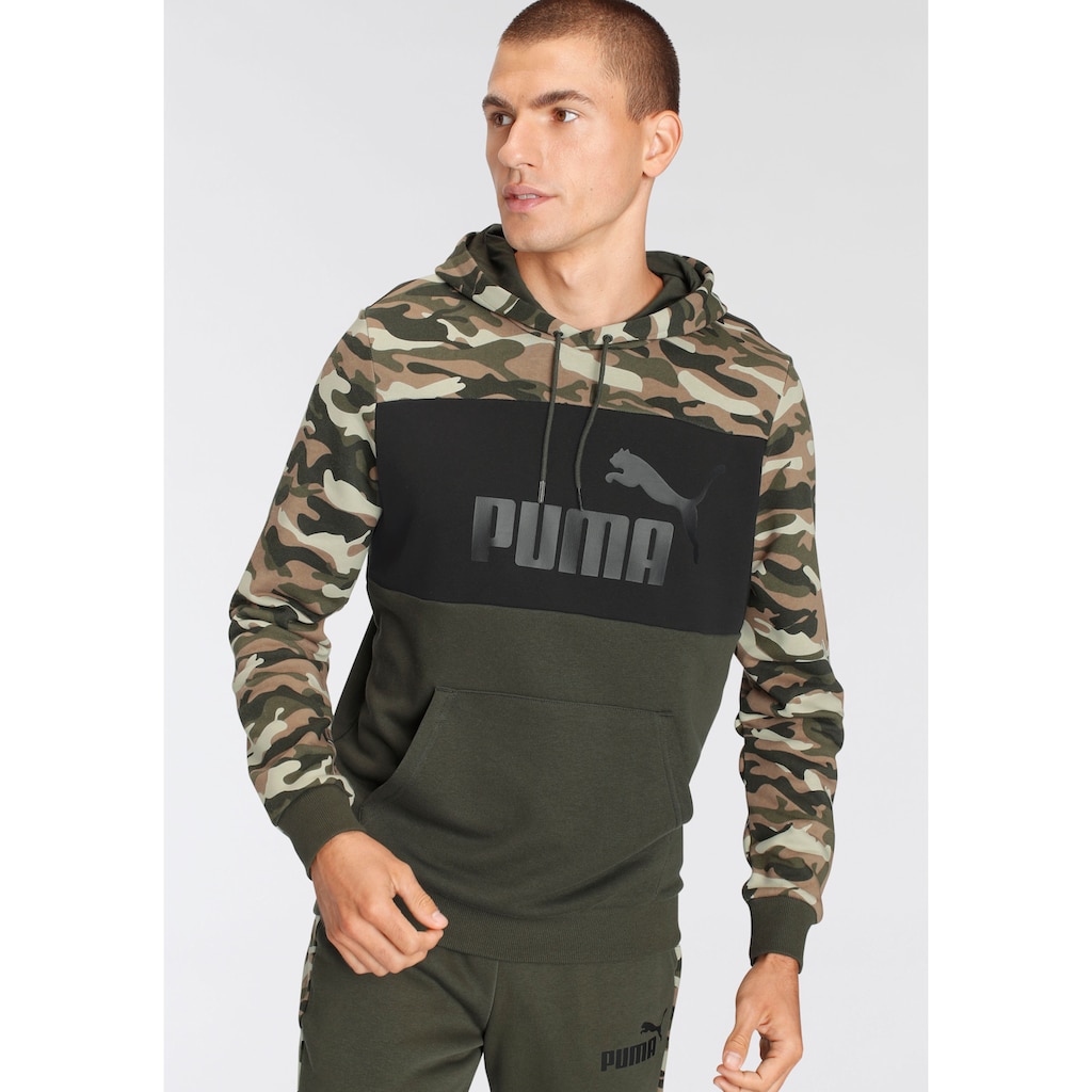 PUMA Kapuzensweatshirt »ESS+ Camo Hoodie TR«