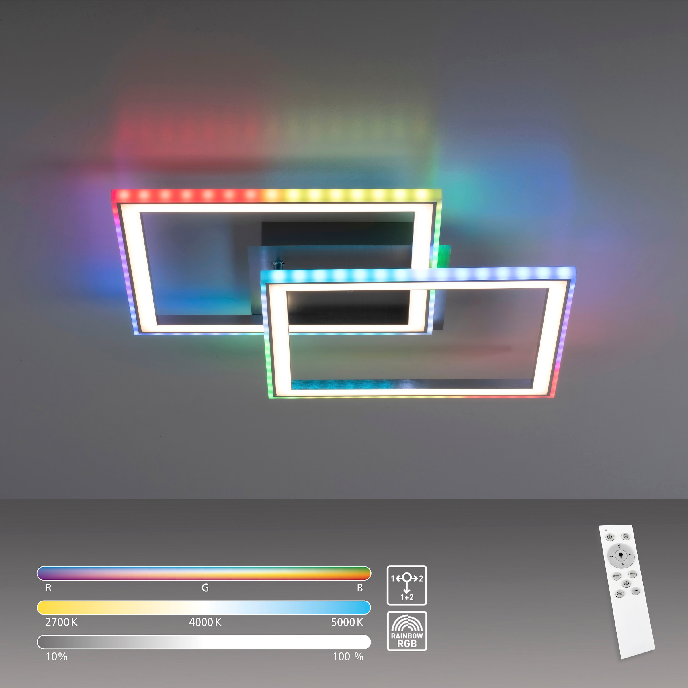 my home LED Deckenleuchte »Luan«,  mit Farbtemperatursteuerung, ... kaufen