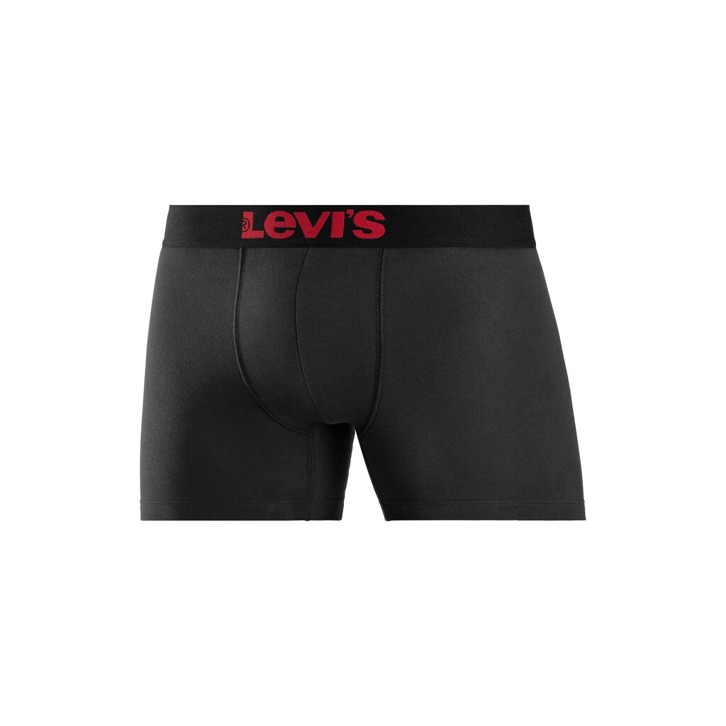 Levi's® Boxer, (Packung, 2 St.), Streifen und Uni