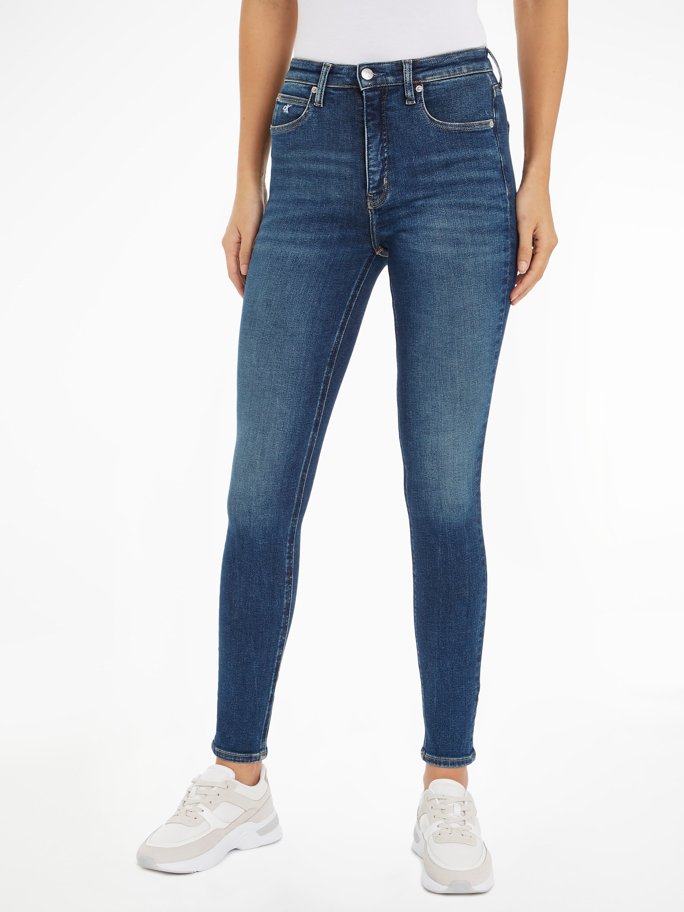 Calvin Klein Jeans Skinny-fit-Jeans »HIGH RISE SKINNY«, im 5-Pocket-Style