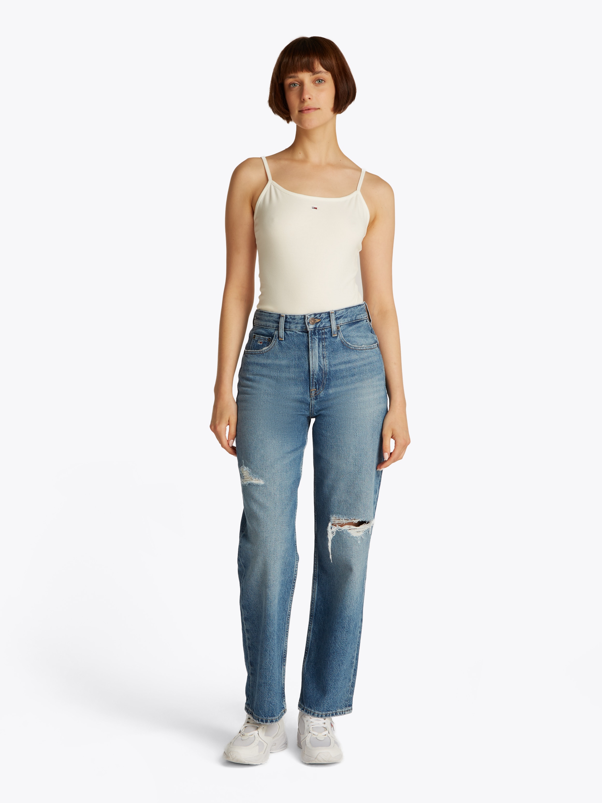 Tommy Jeans Curve Spaghettitop »TJW ESSENTIAL STRAP TOP EXT«, in Großen Größen, Spaghettiträger