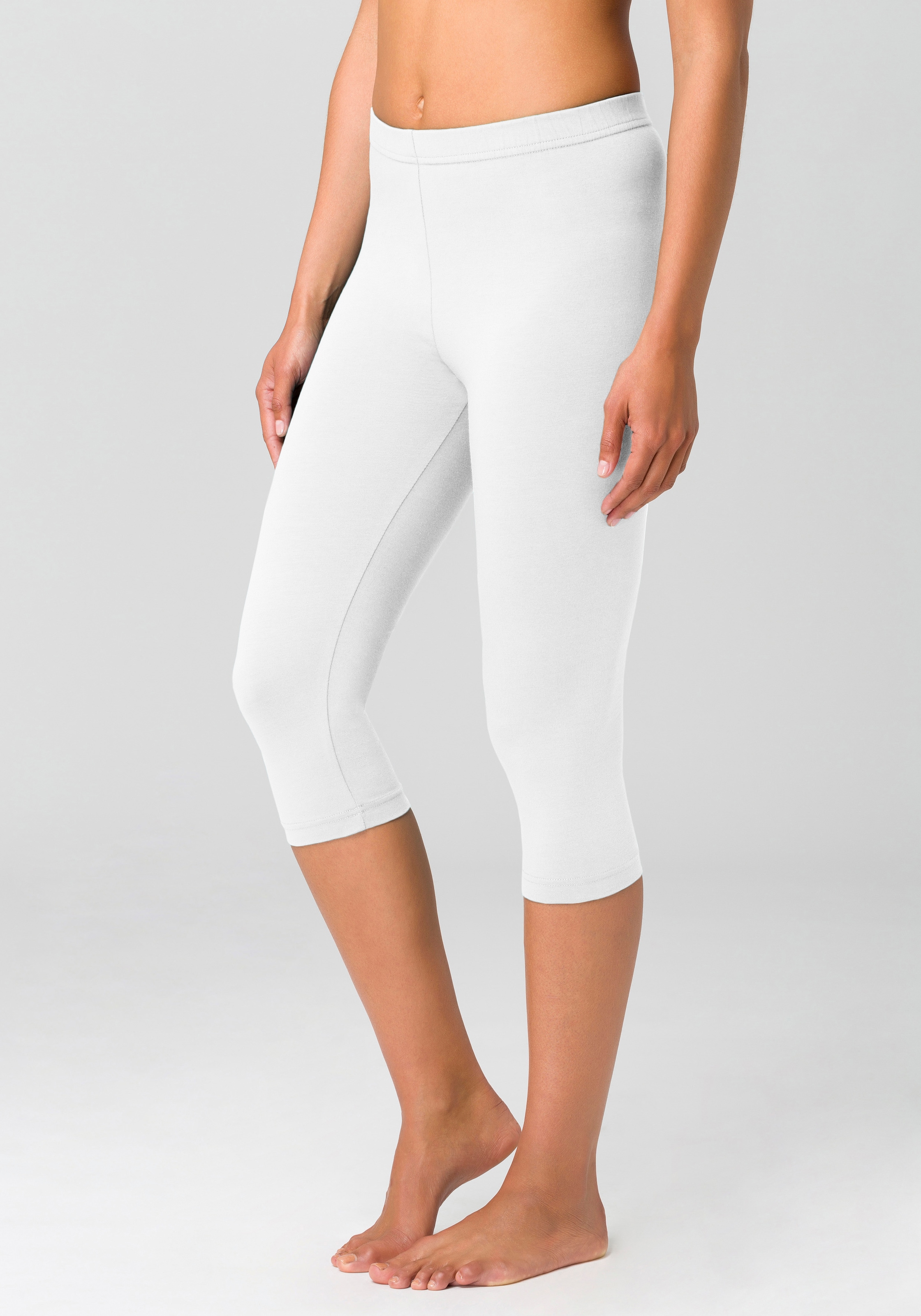 Vivance active Caprileggings, (2er-Pack), mit Gummibund, Loungewear