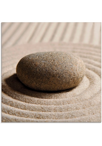Artland Glasbild »Mini Zen Garten - Sand«, Zen, (1 St.) kaufen