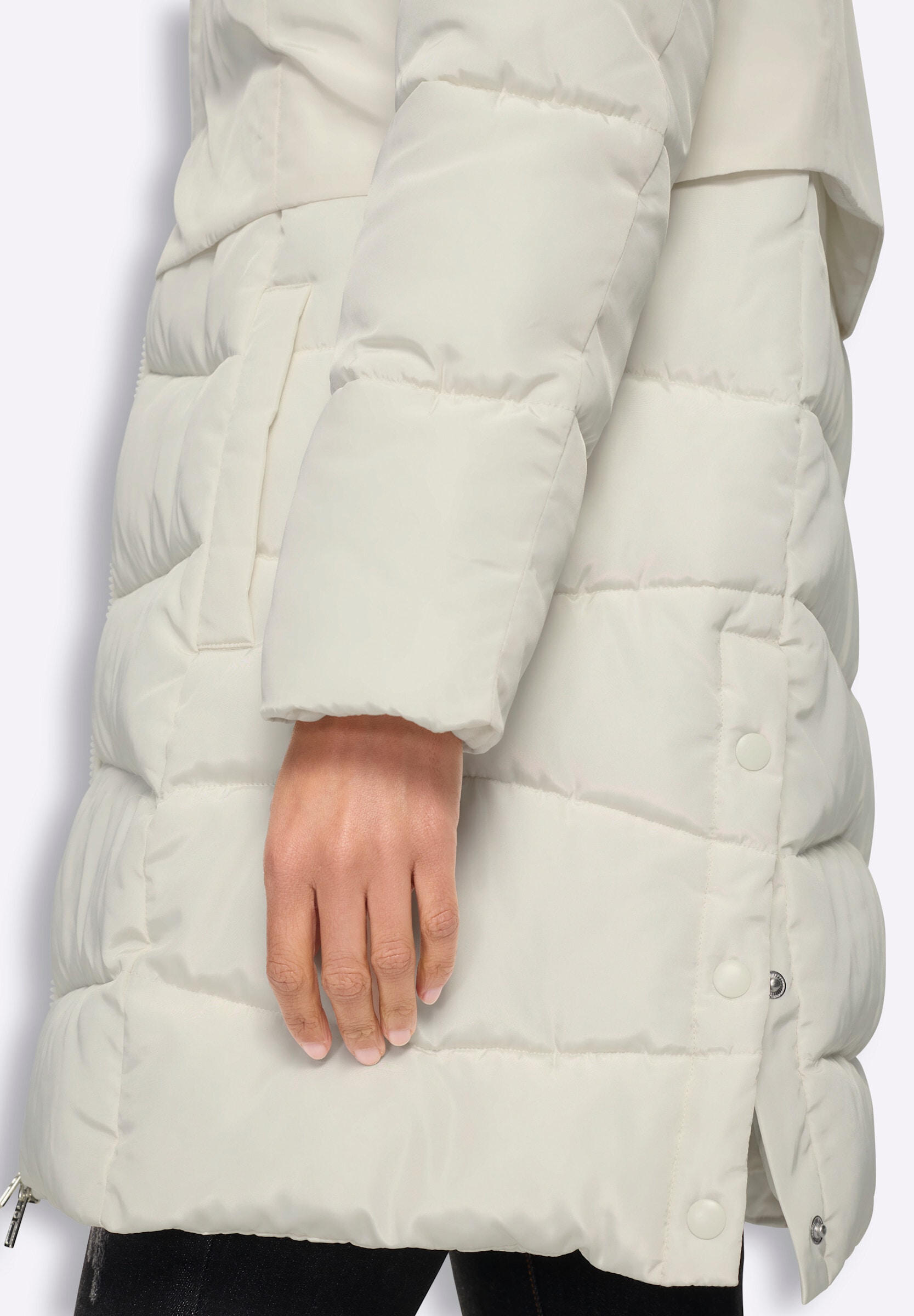 heine Steppjacke »Jacke Steppjacke mit Kapuze« mit Kapuze