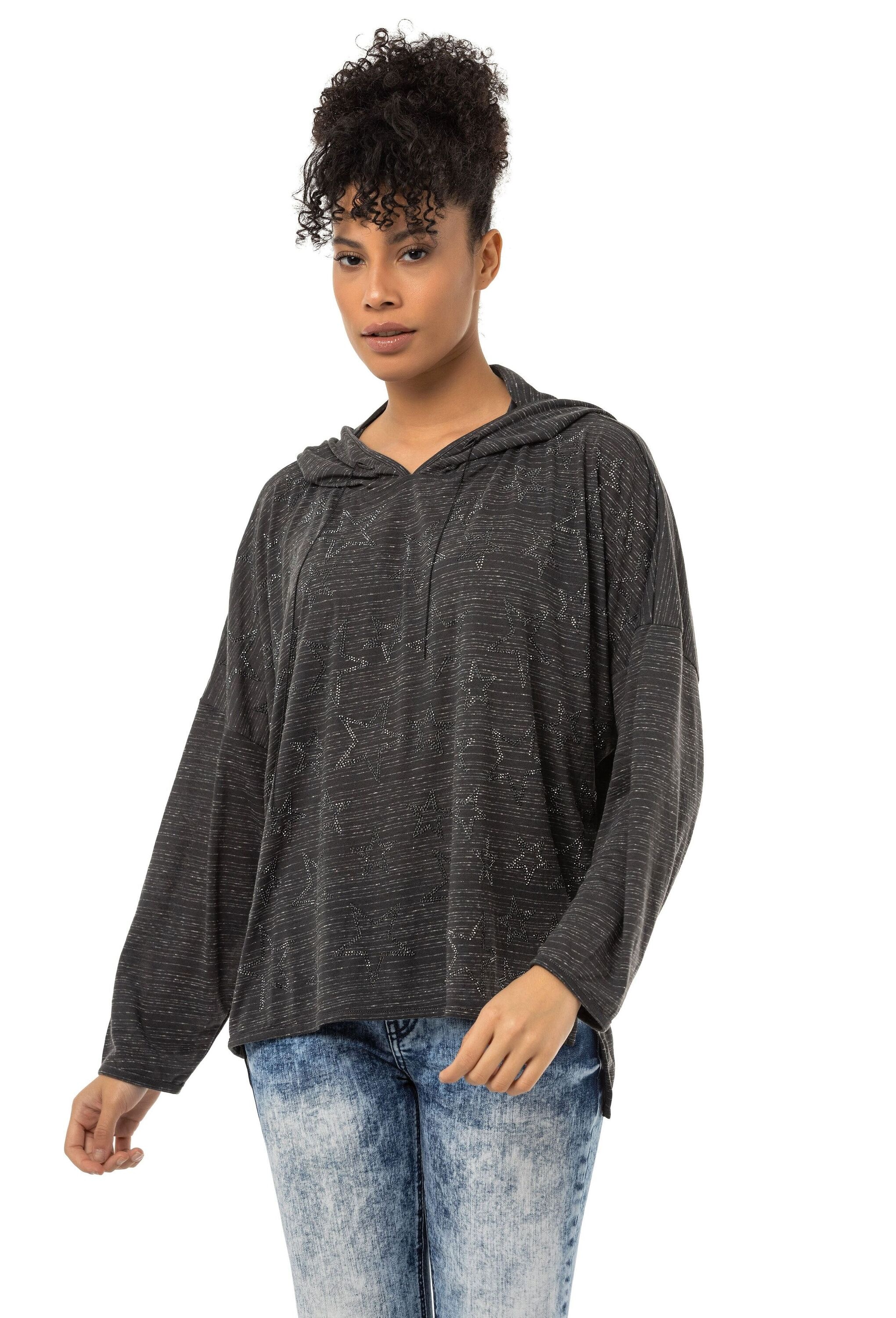 Cipo & Baxx Sweatshirt »WL357«, mit Kapuze
