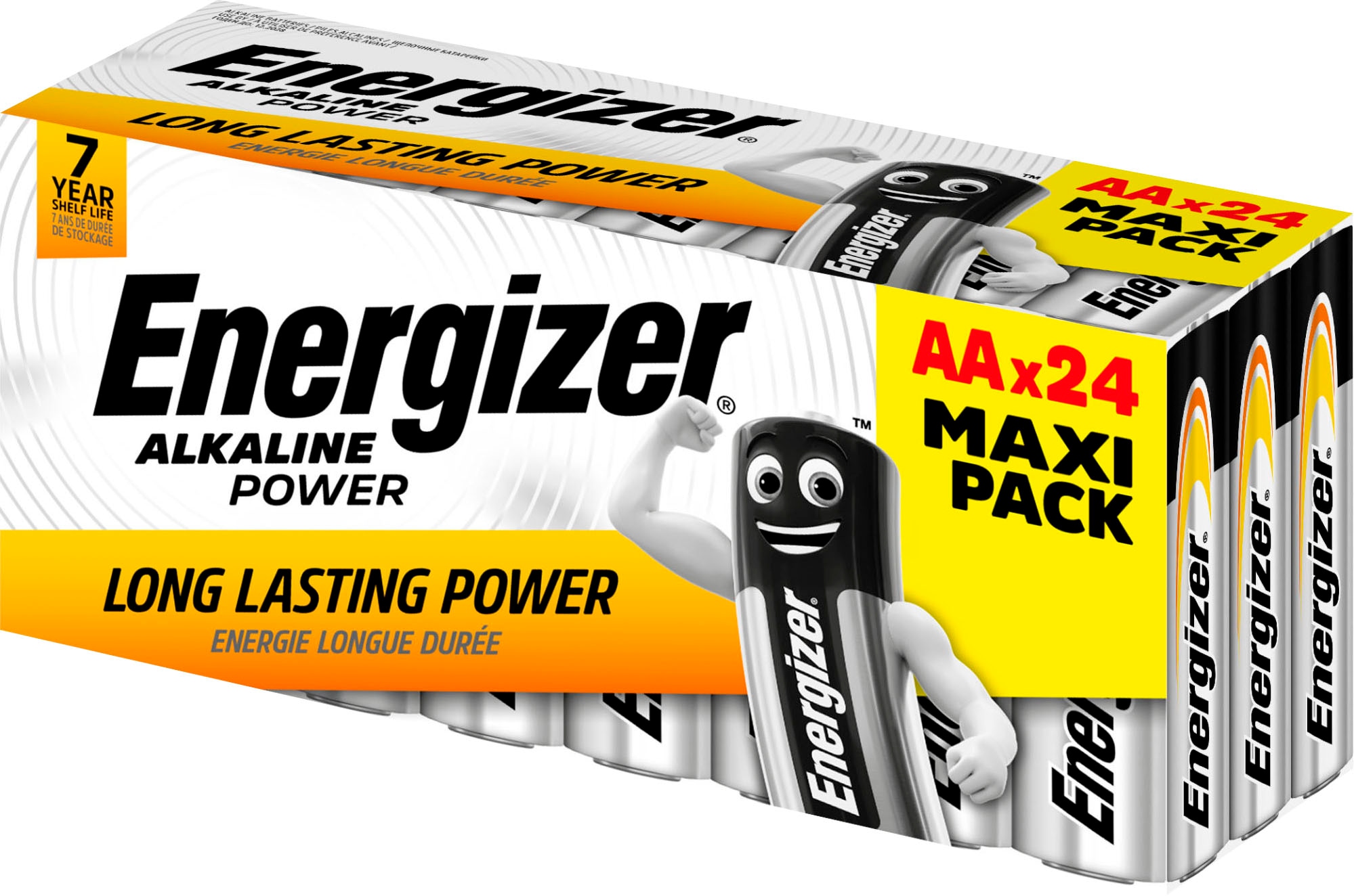Batterie »24er Box Alkaline Power AA«, (Packung, 24 St.)