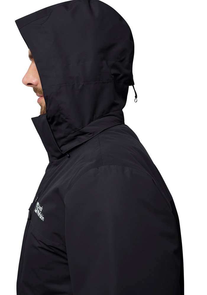 Jack Wolfskin 3-in-1-Funktionsjacke »JASPER 3IN1 JKT M«, mit Kapuze