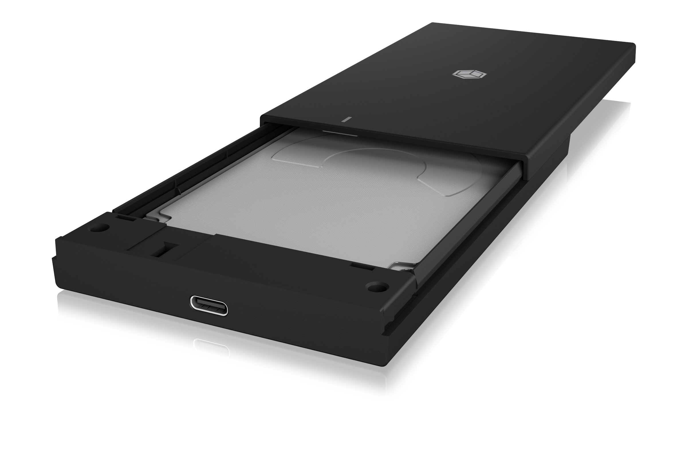 Festplatten-Gehäuse »2,5 SATA III zu USB 3.2 Gen 1 Type-A Adapter, Status LED, schwarz«