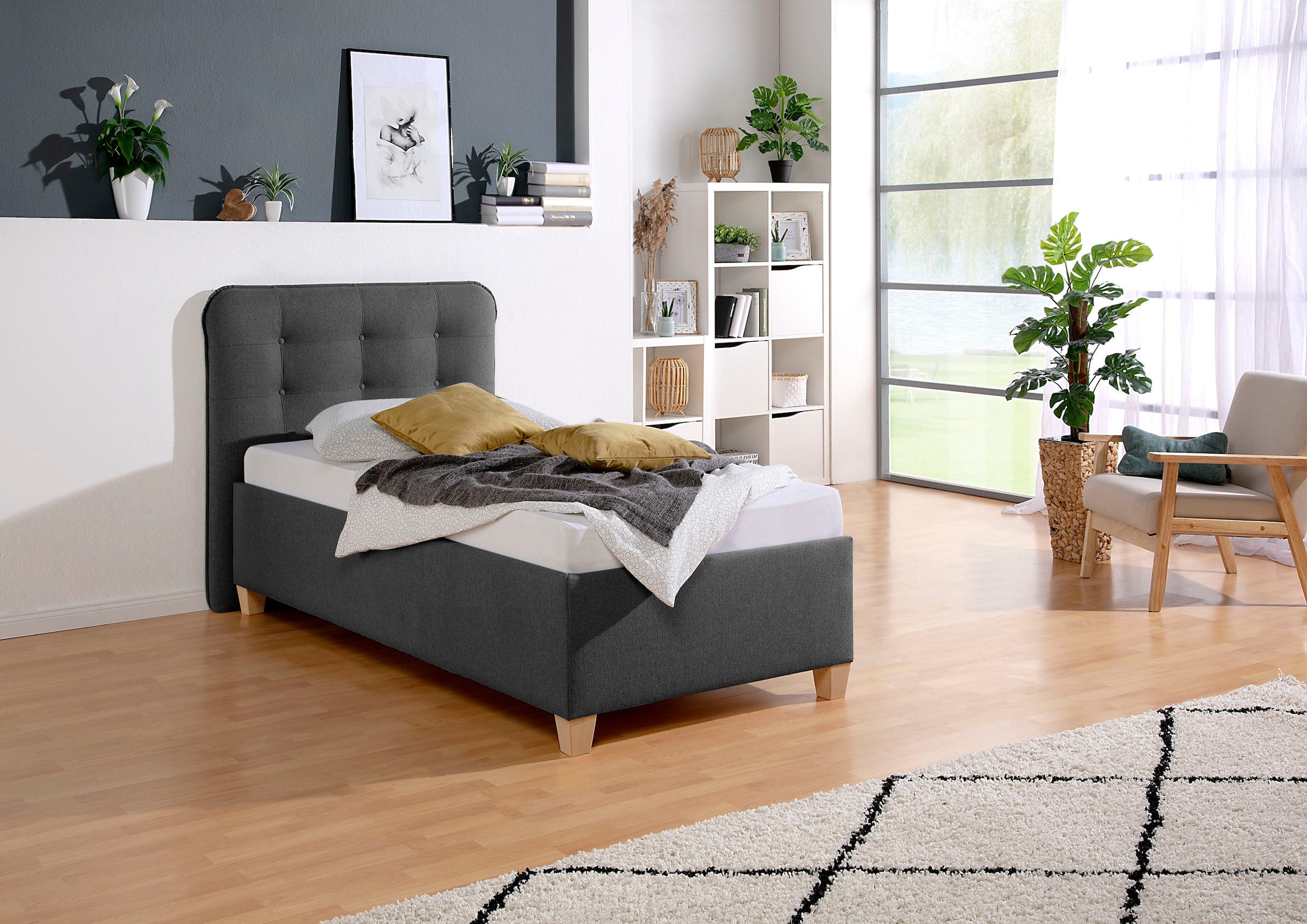 Maintal Polsterbett inklusive Bettkasten