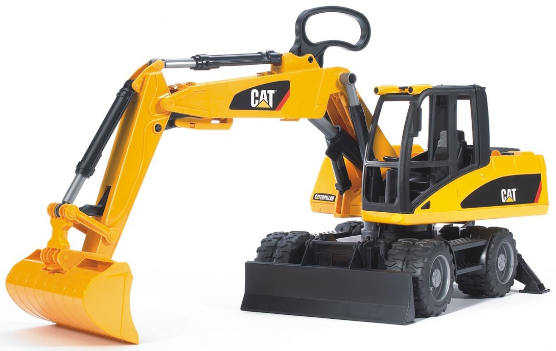 Bruder® Spielzeug-Bagger »Cat Mobilbagger 44 cm (02445)« Made in Europe