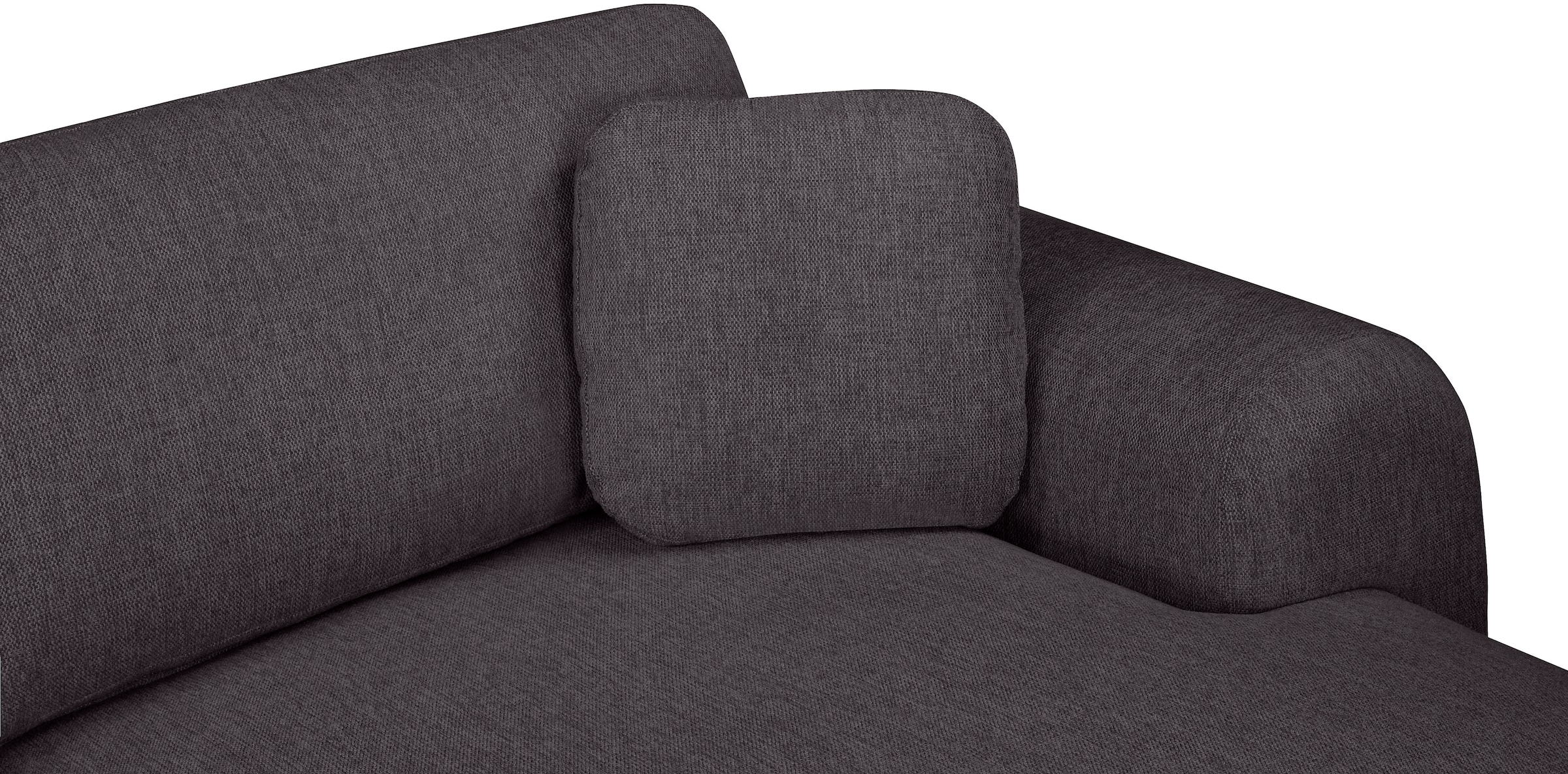 OTTO home Ecksofa »YllSY L-Form, 231cm - OTTO. Verlässliche Qualität.« Struktur-Bezug, Tonnentaschen-Federkern