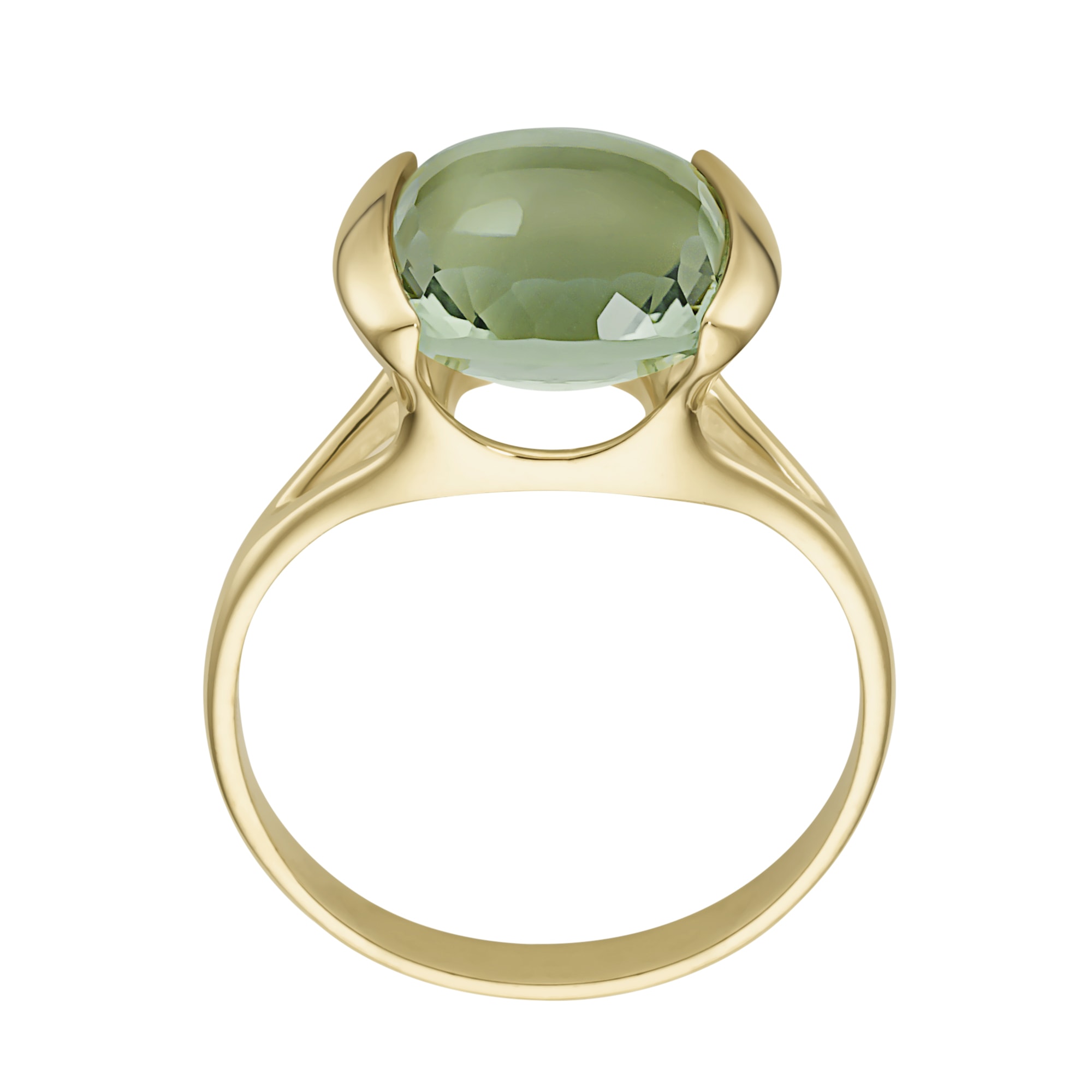 Luigi Merano Goldring »Ring mit quadrat. / abgerundeten Edelstein, Gold  375« bestellen im OTTO Online Shop