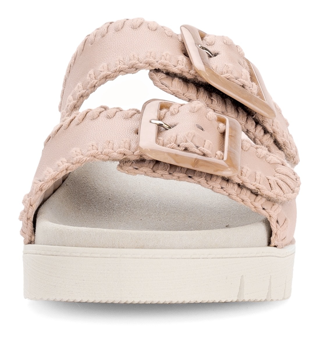 Gabor Pantolette, Plateau, Bequemschuh, Sommerschuh mit praktischen Klettverschlüssen