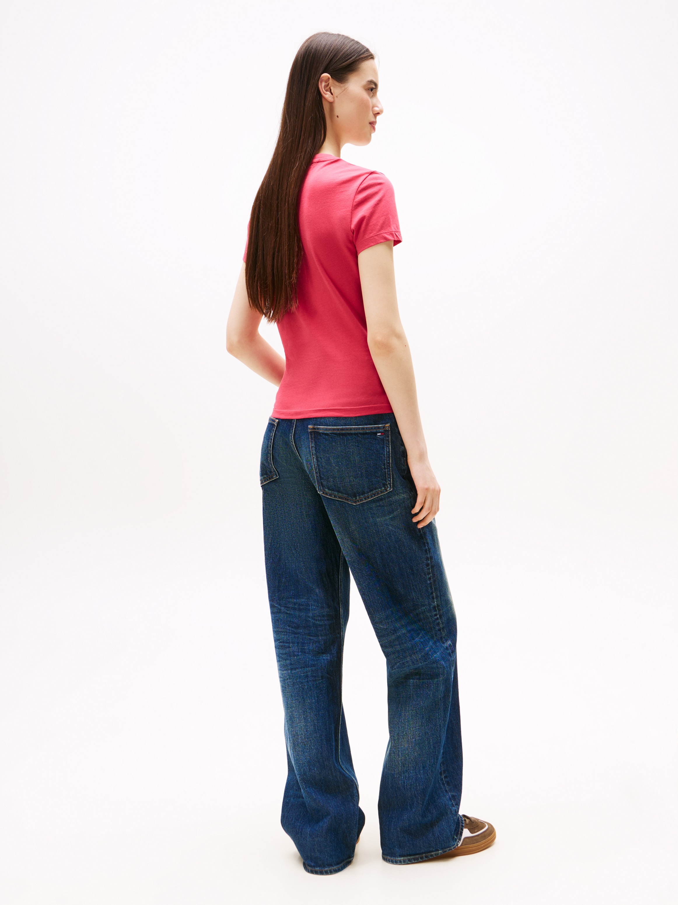 Tommy Jeans Kurzarmshirt »TJW SLIM ESS LOGO 1 TEE EXT«