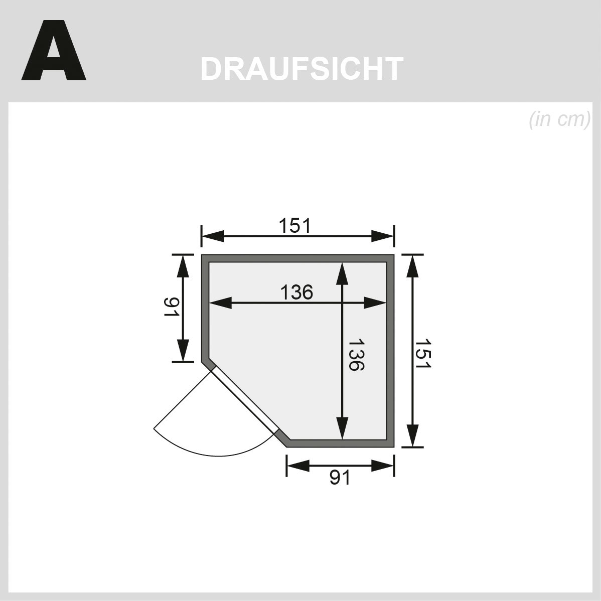 KONIFERA Fasssauna »Cube Mini« verschiedene Varianten
