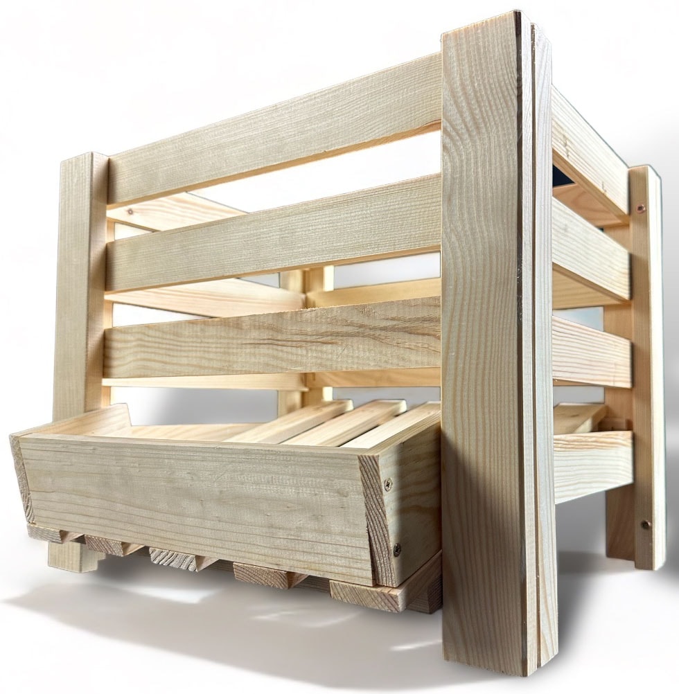 promadino Holzkiste »Kartoffelkiste«, BxTxH: 40x36x33 cm
