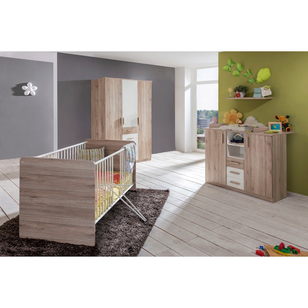 Wimex Babyzimmer-Komplettset »Bergamo«, (Set, 3 St.)