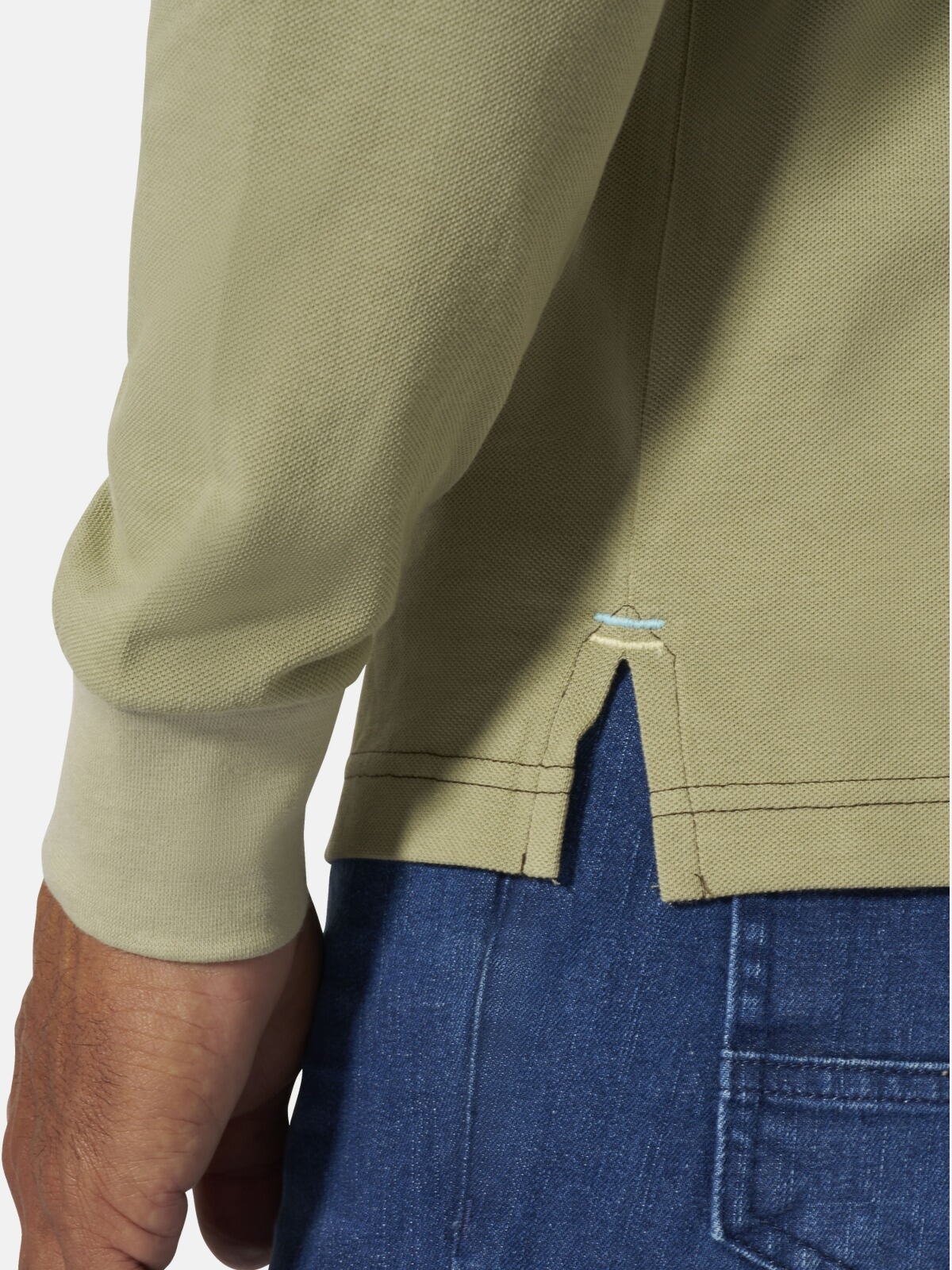 Jan Vanderstorm Langarm-Poloshirt »Langarm-Poloshirt FREDMAR«