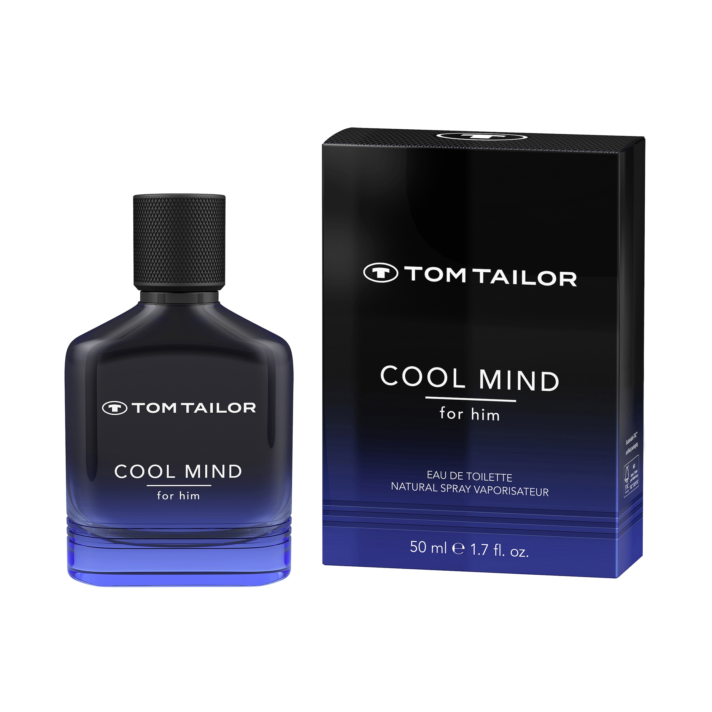 TOM TAILOR Eau de Toilette »COOL MIND« orientalische Duftrichtung, Kopfnote Zimt und Ananas