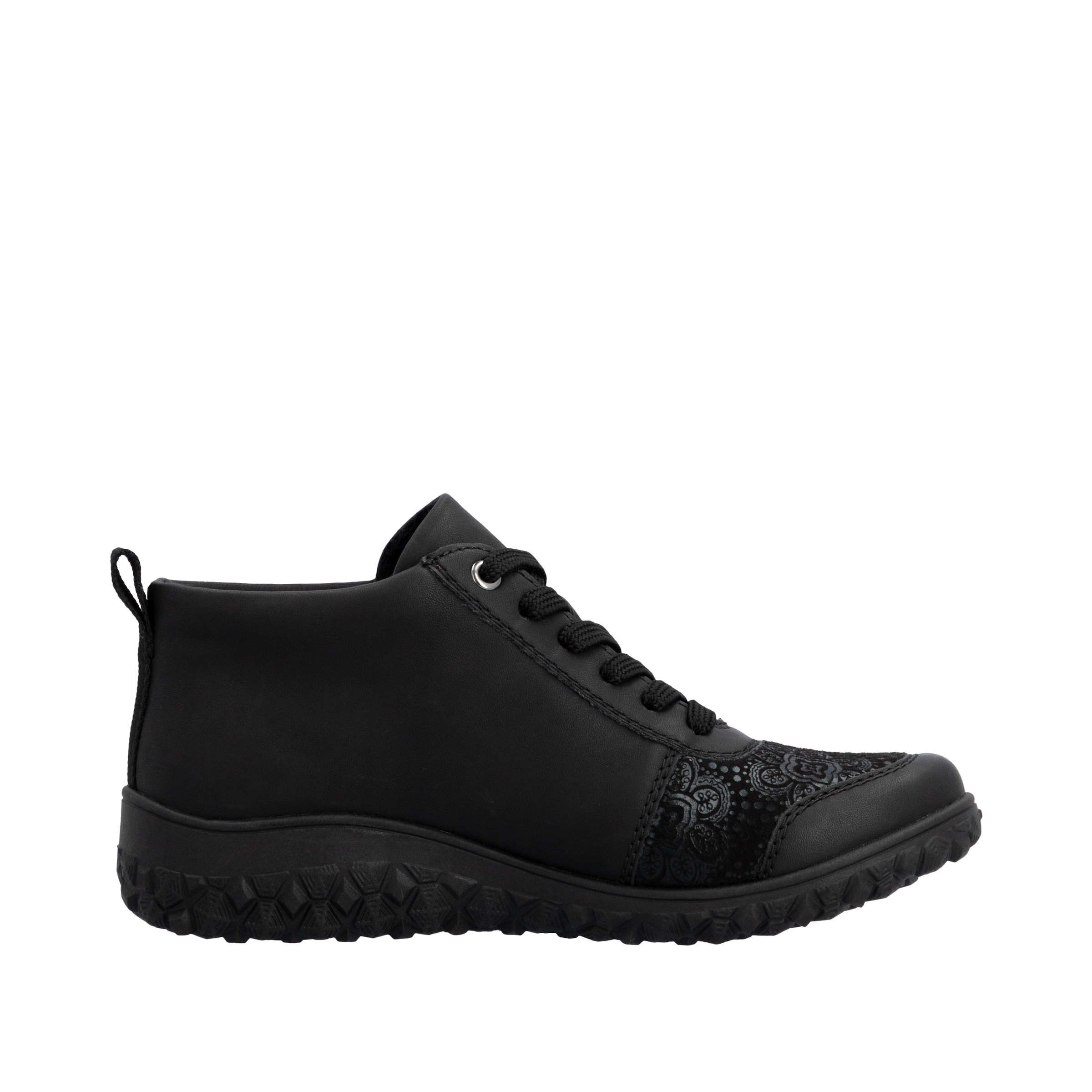Rieker Sneakerboots  High Top Sneaker, Schnürboots, Stiefelette mit floralem Muster