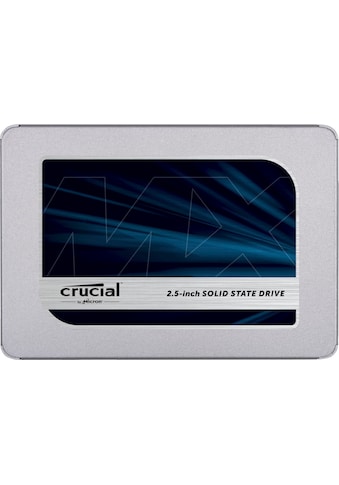 Crucial interne SSD »Crucial MX500 1TB 3D NAND SATA 2.5" 7mm (mit 9.5mm Adapter)«, 2,5... kaufen