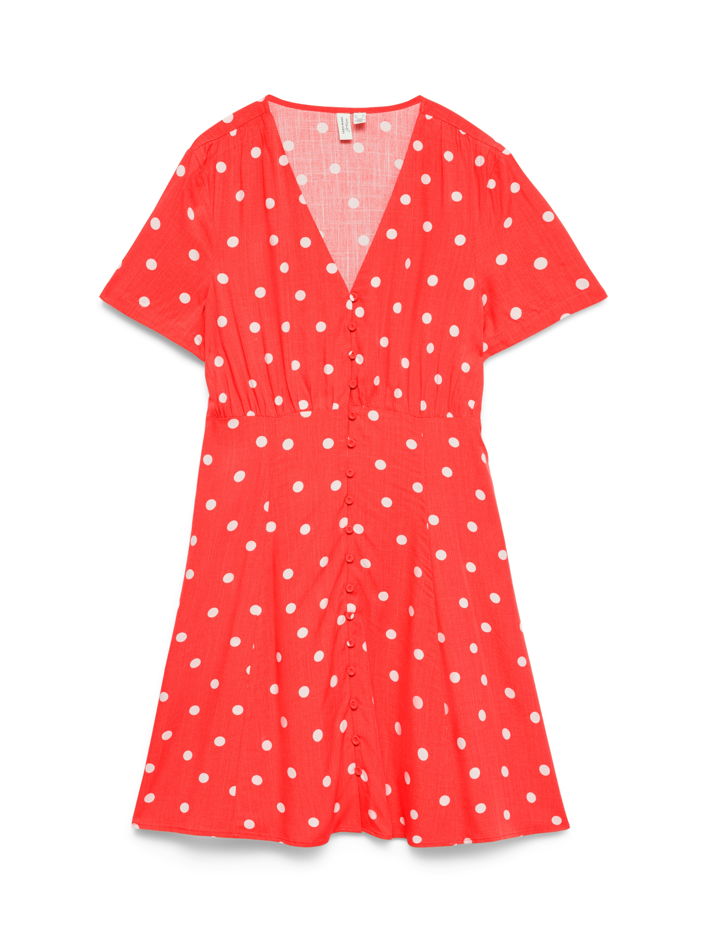 Vero Moda Minikleid »VMKORA S/S SHORT DRESS WVN BTQ« Viskose