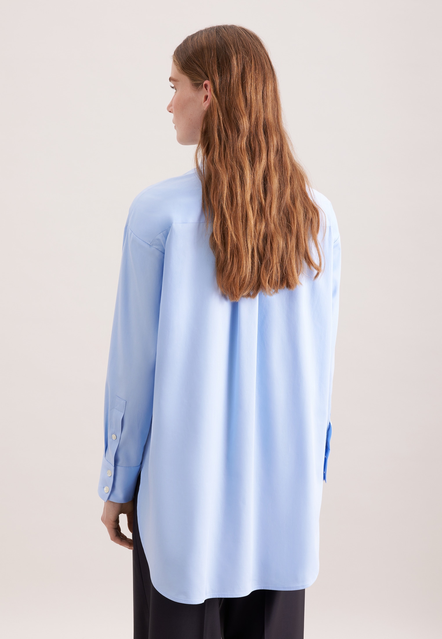 seidensticker Outdoorbluse 1/1 Kragen Uni