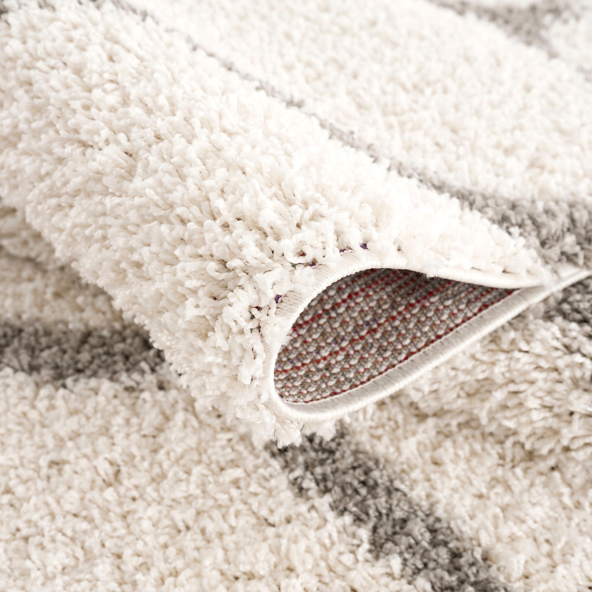 Sanat Hochflor-Teppich »Madrid«, rechteckig, 30 mm Höhe, Wohnzimmer, Langflor, Shaggy Teppich