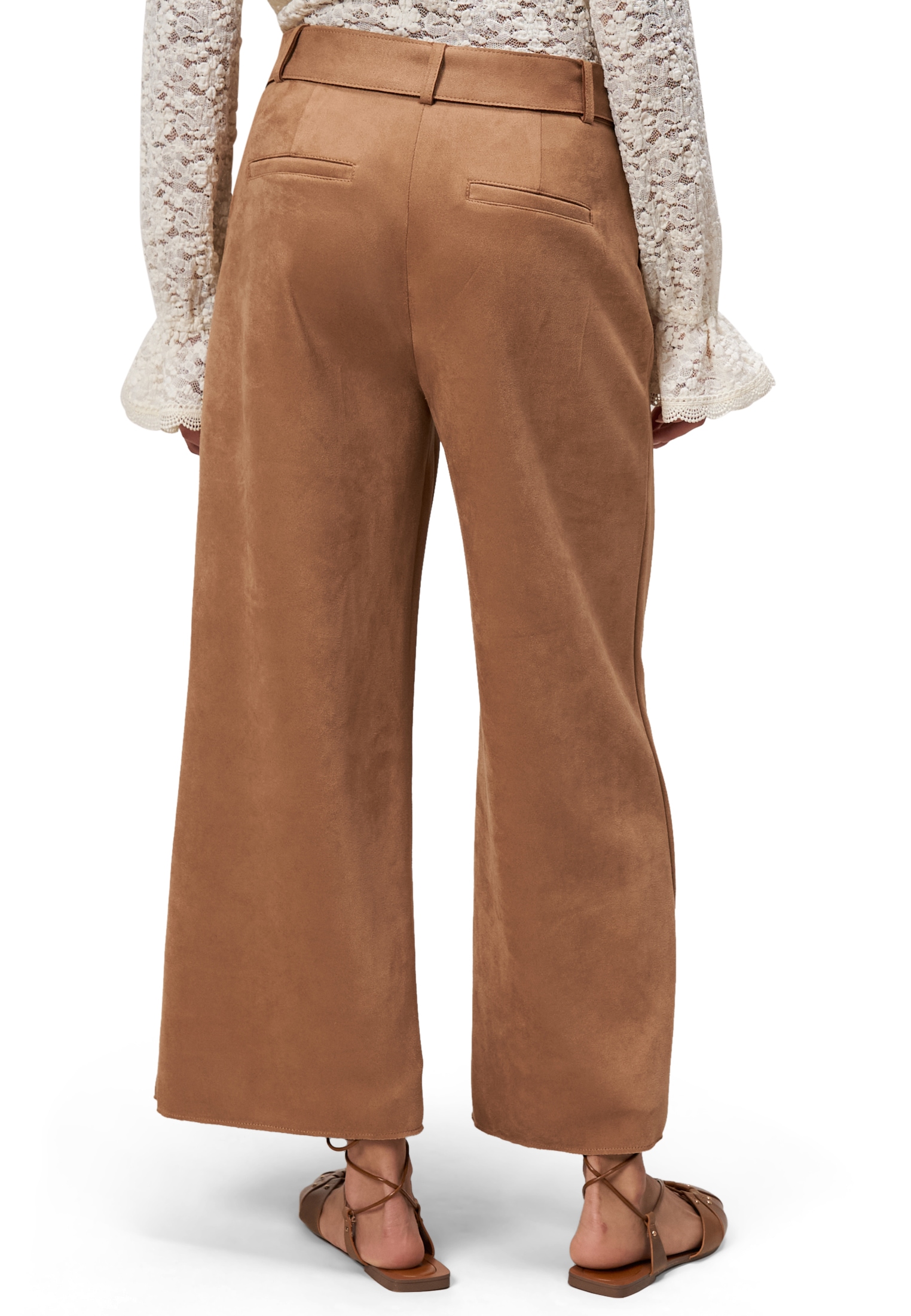 Zero Stoffhose »Hose in Wildlederoptik 26 Inch«