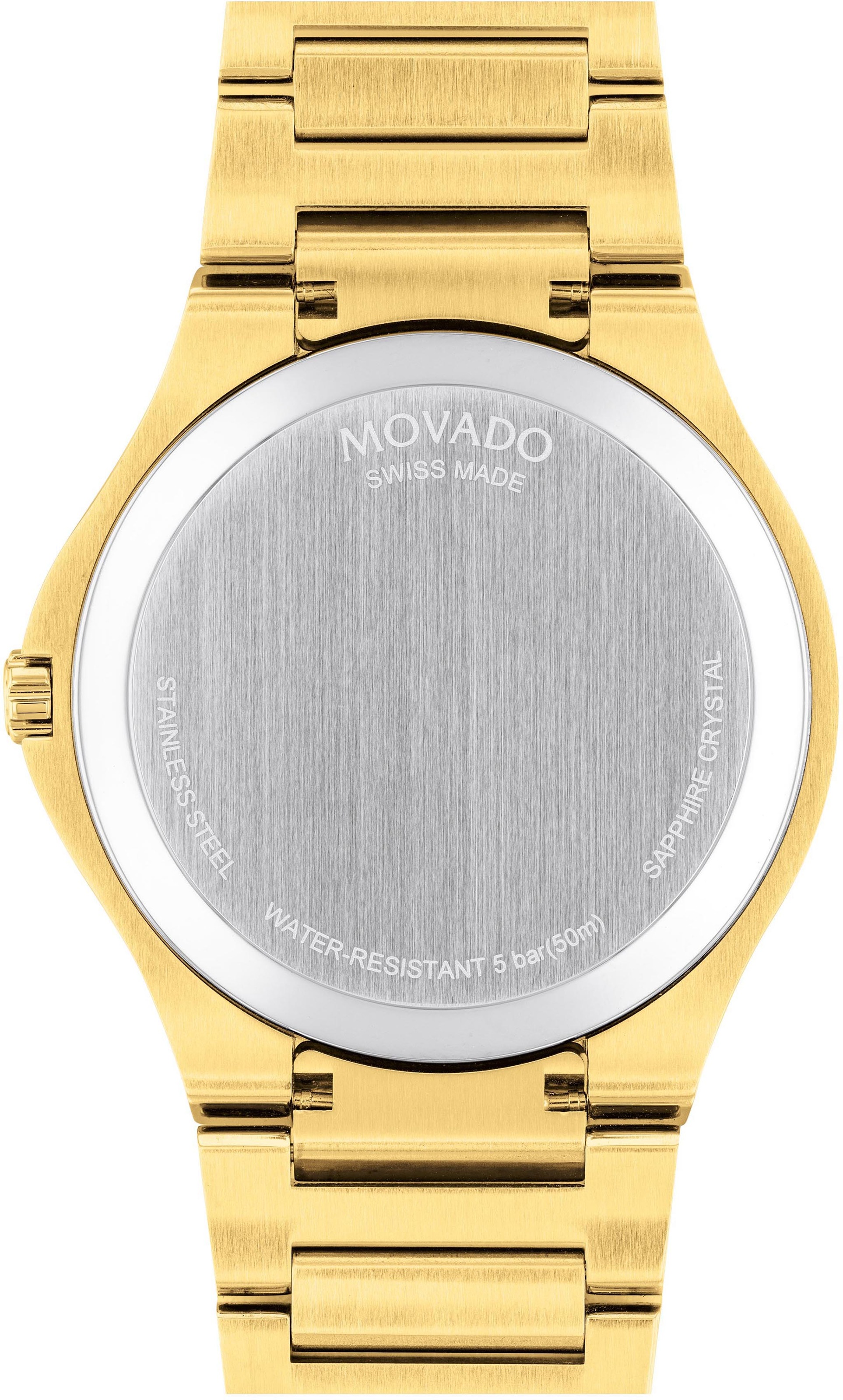 MOVADO Schweizer Uhr »SE Quarz, 0607707«, Quarzuhr, Armbanduhr, Herrenuhr, Damenuhr, Swiss Made,Saphirglas