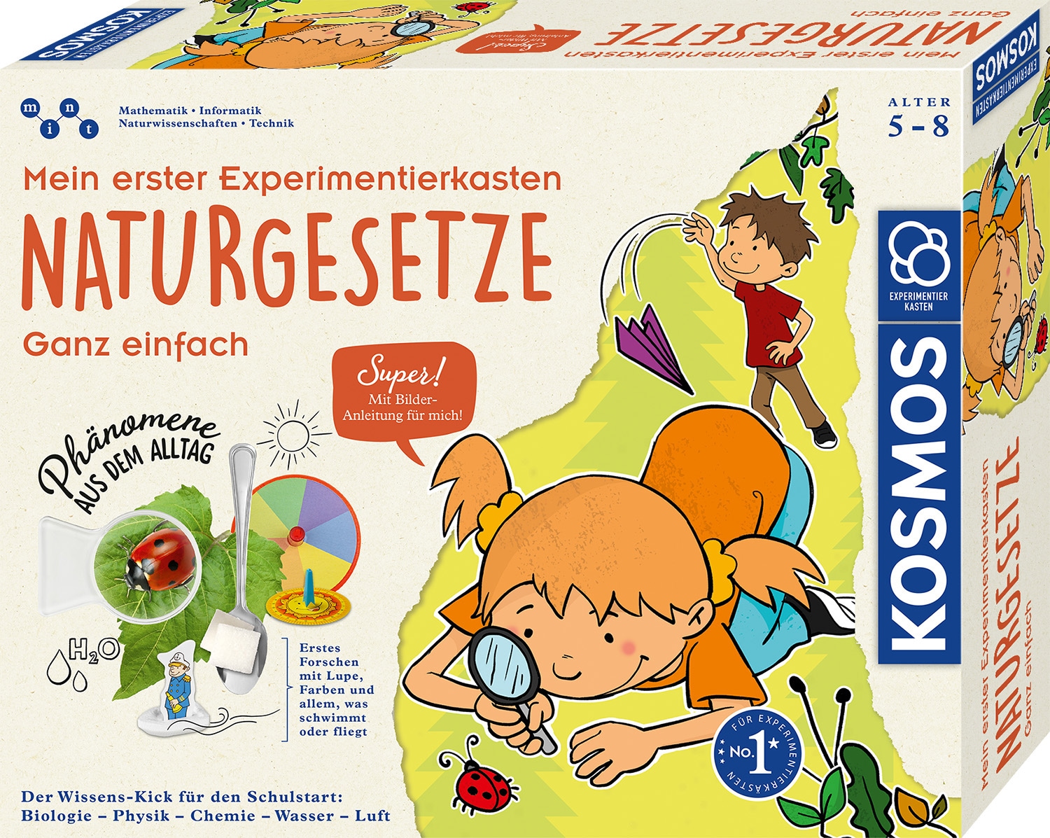Experimentierkasten »Mein erster Experimentierkasten Naturgesetze«, Made in Germany