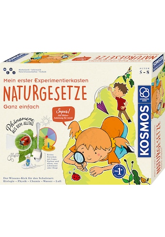 Experimentierkasten »Mein erster Experimentierkasten Naturgesetze«, Made in Germany