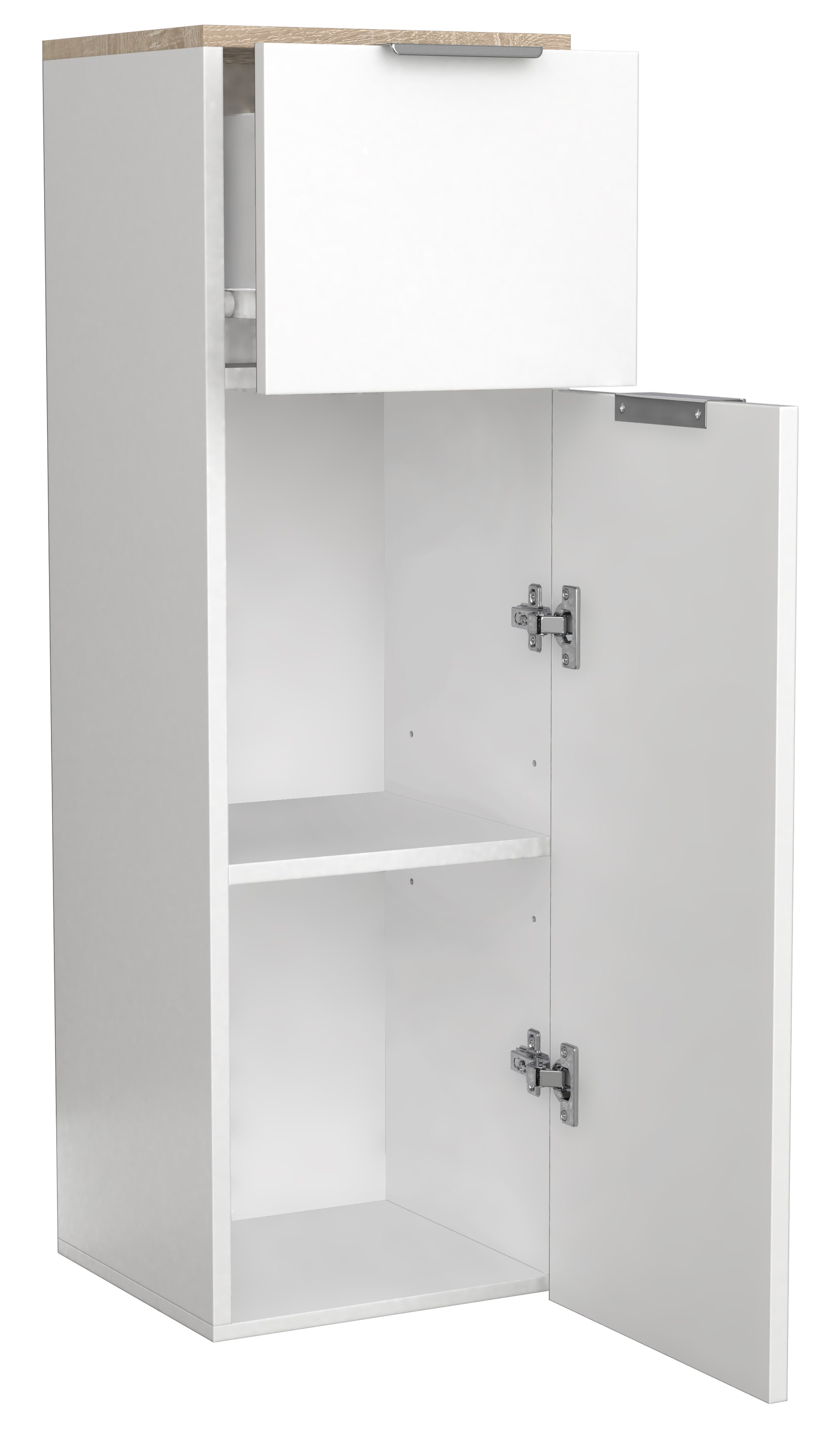 VCM Midischrank »Badmöbel Midischrank Badschrank Schublade Donali«