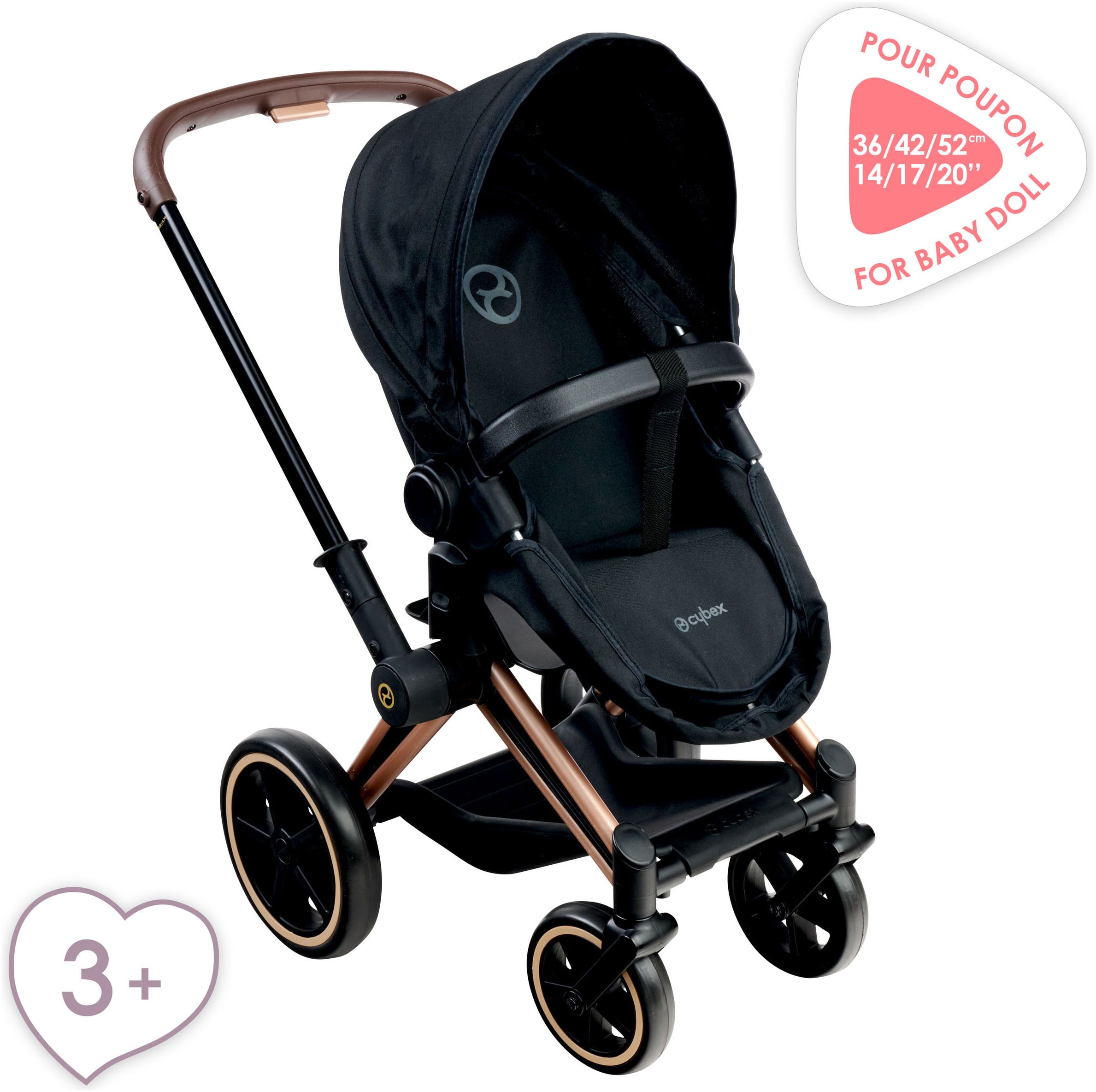 Corolle® Kombi-Puppenwagen »Corolle, 36-42cm Cybex«